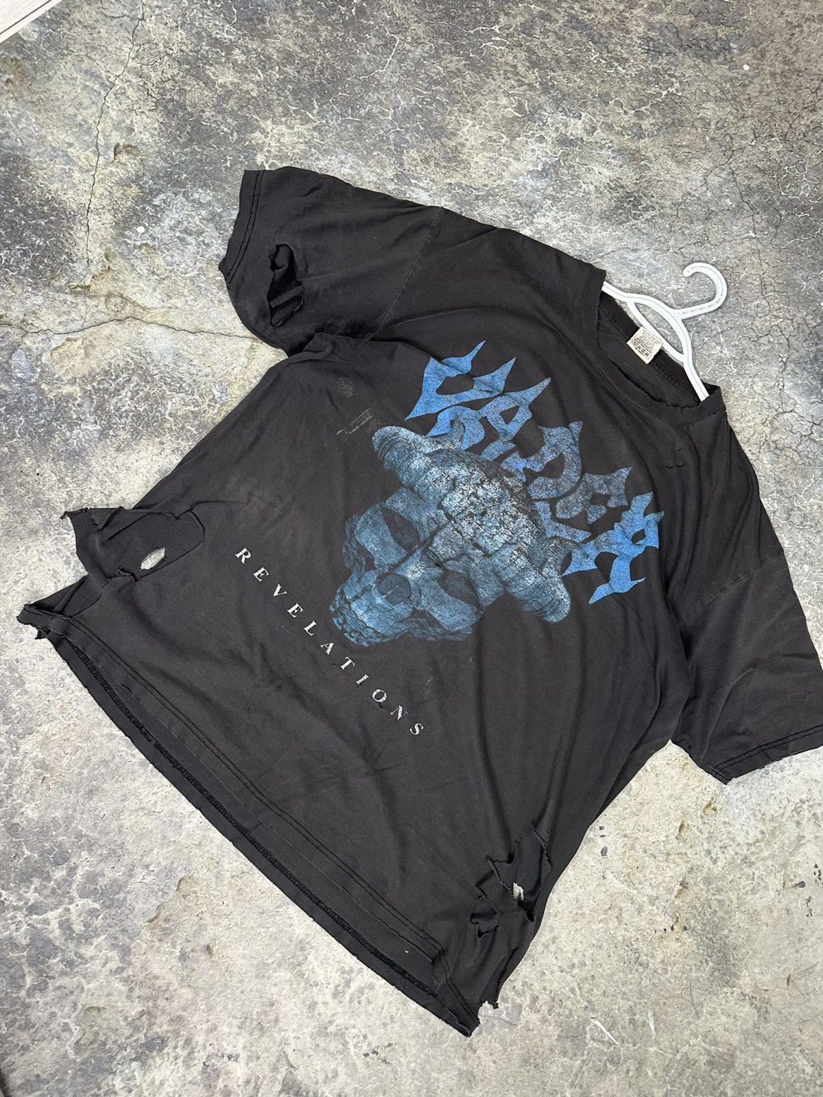 Vintage Thrashed Revelations Blue Flame Tee
