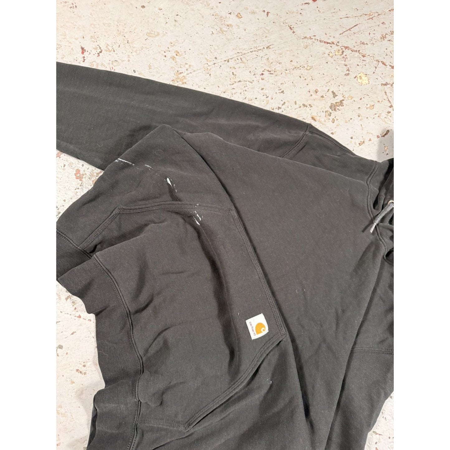 Vintage Carhartt Blank Paint Hoodie