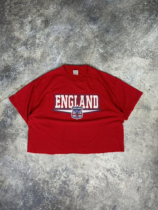 Vintage England Cropped Tee