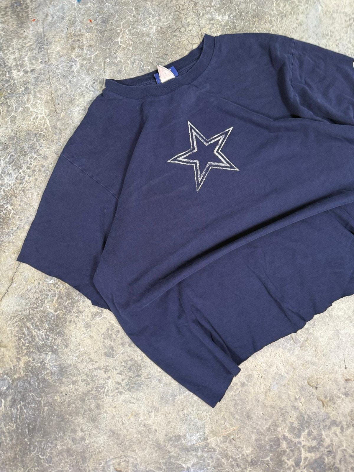 Vintage Cowboys Cropped Tee