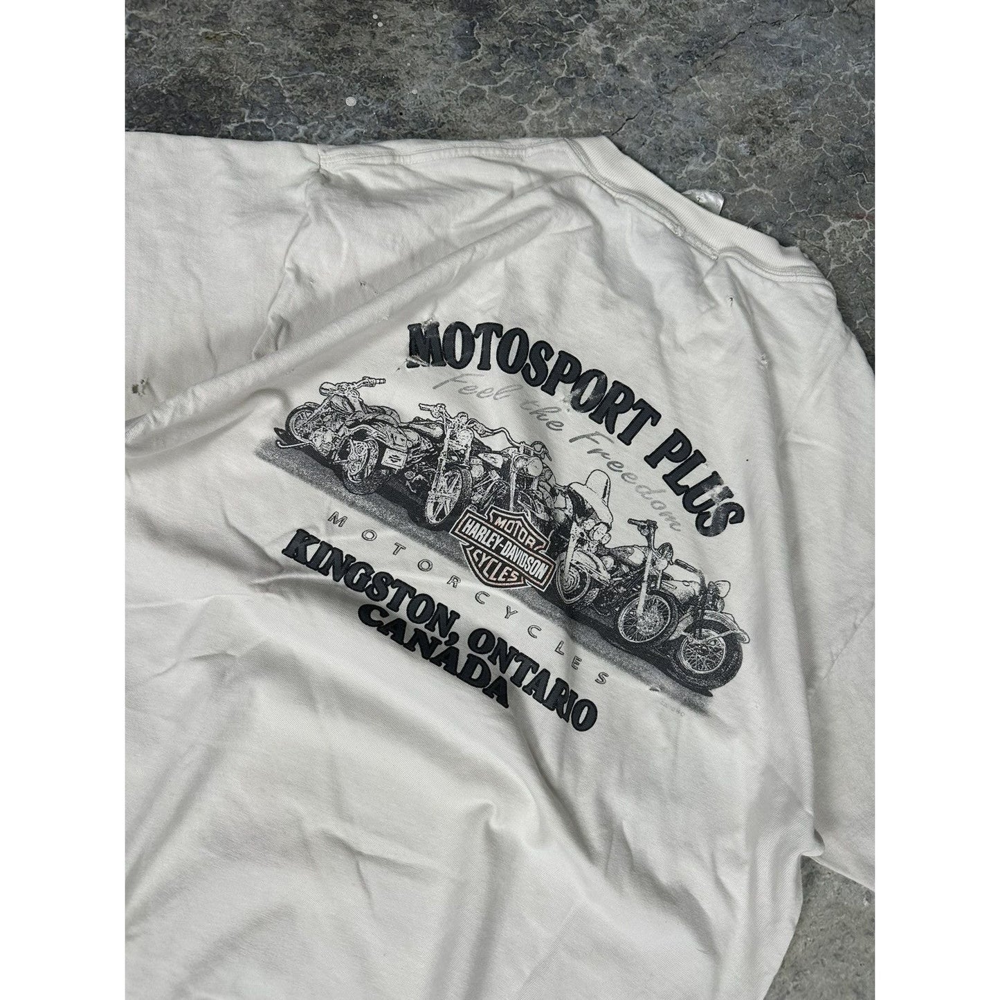 Vintage Thrashed Harley Tee