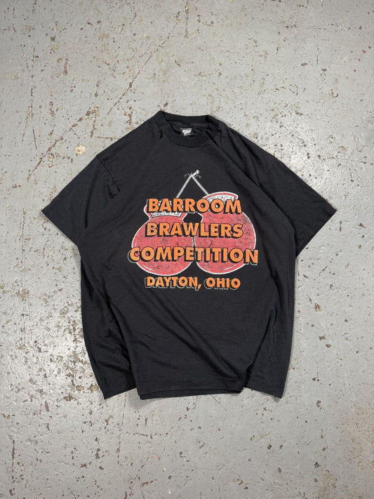 Vintage 1990s Barroom Brawlers Bar Fighting Tee