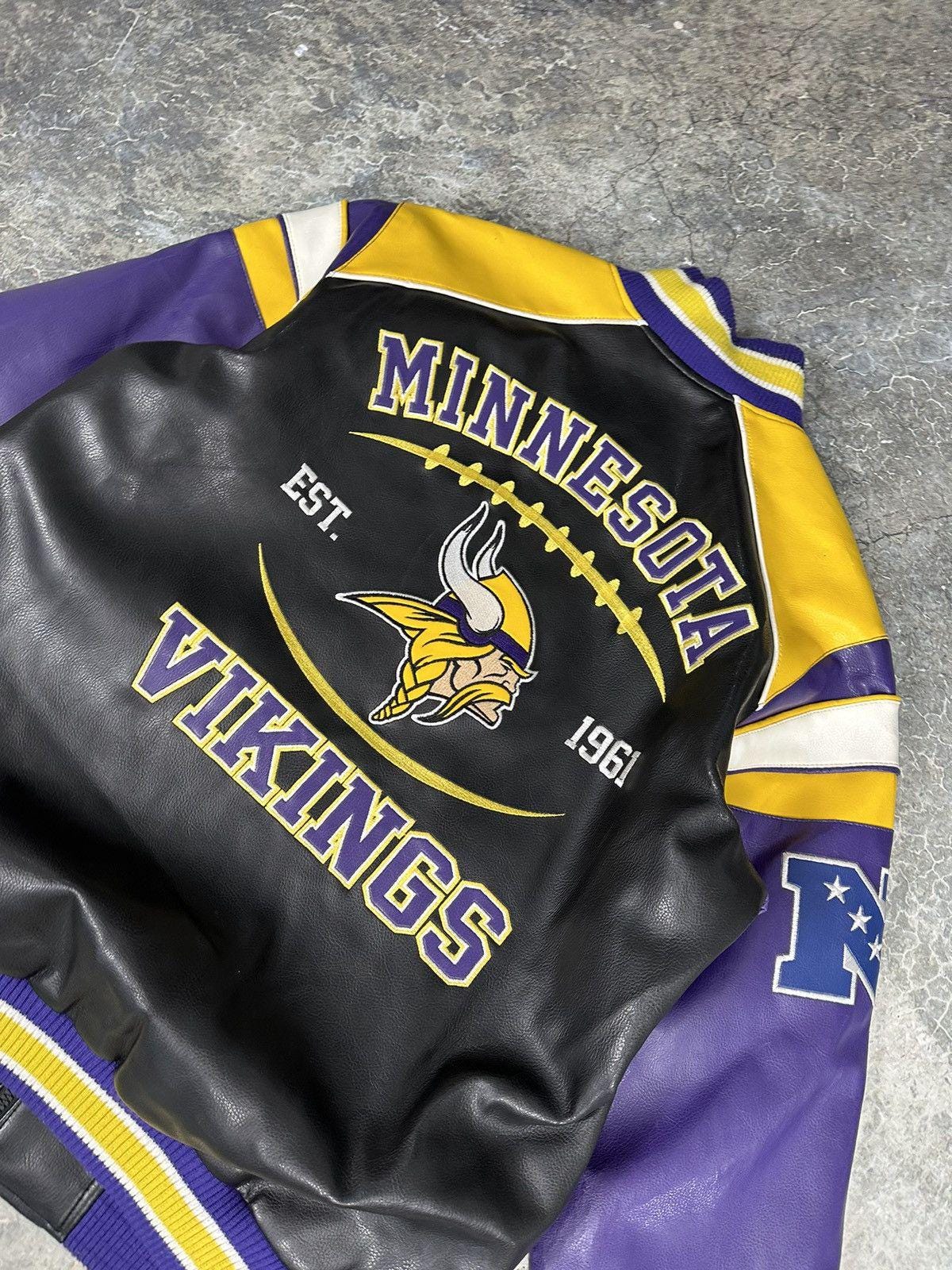 Vintage Minnesota Vikings Varsity Jacket