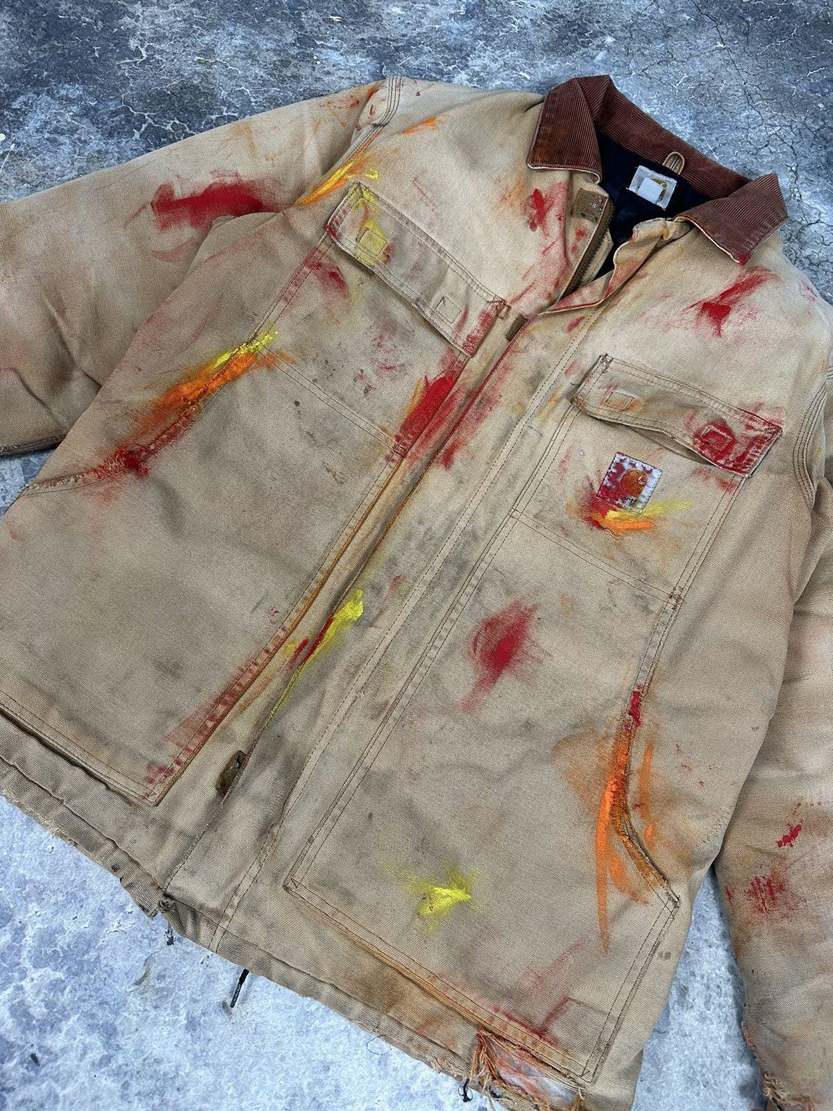 Vintage Painted Carhartt Arctic Jacket