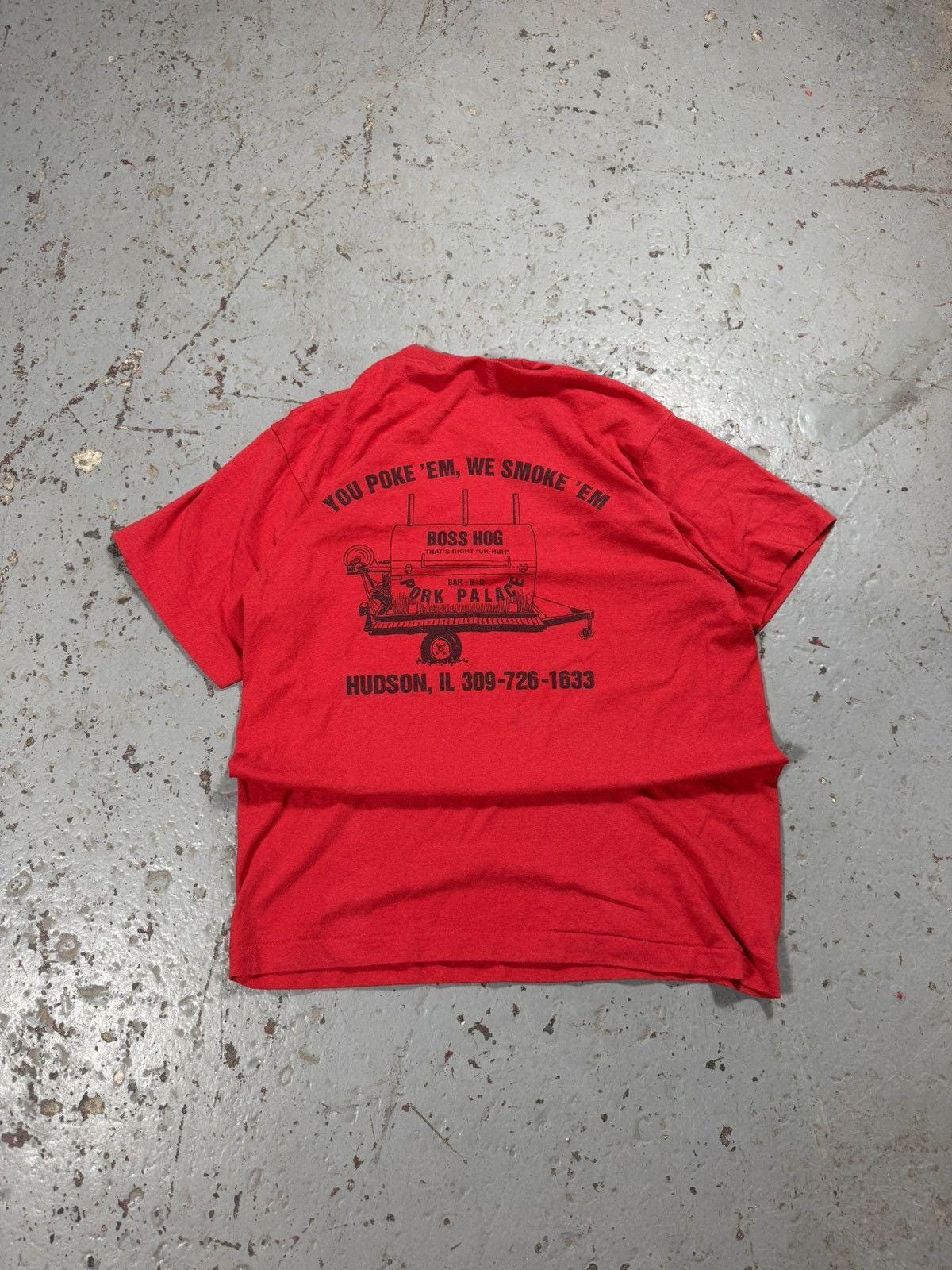 Vintage Boss Hogs Pork Palace Pig Tee