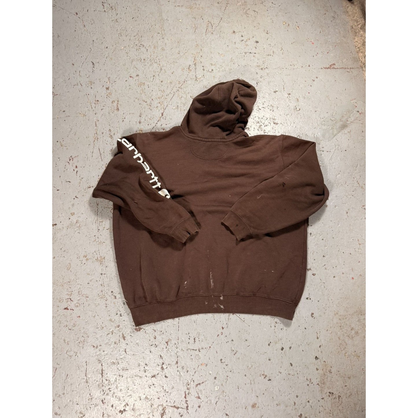 Vintage Distressed Carhartt Painter Hoodie
