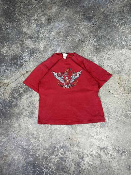 Vintage Cropped Baby Custom Choppers Tee