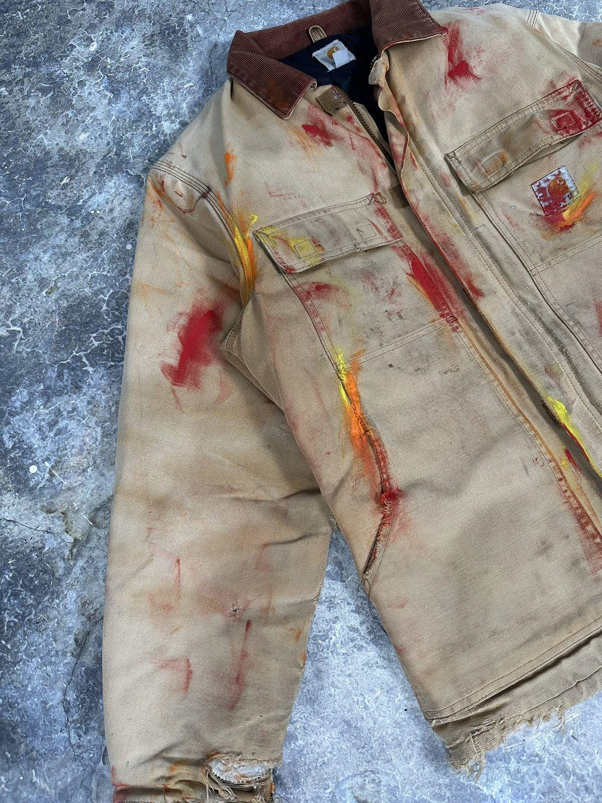 Vintage Painted Carhartt Arctic Jacket