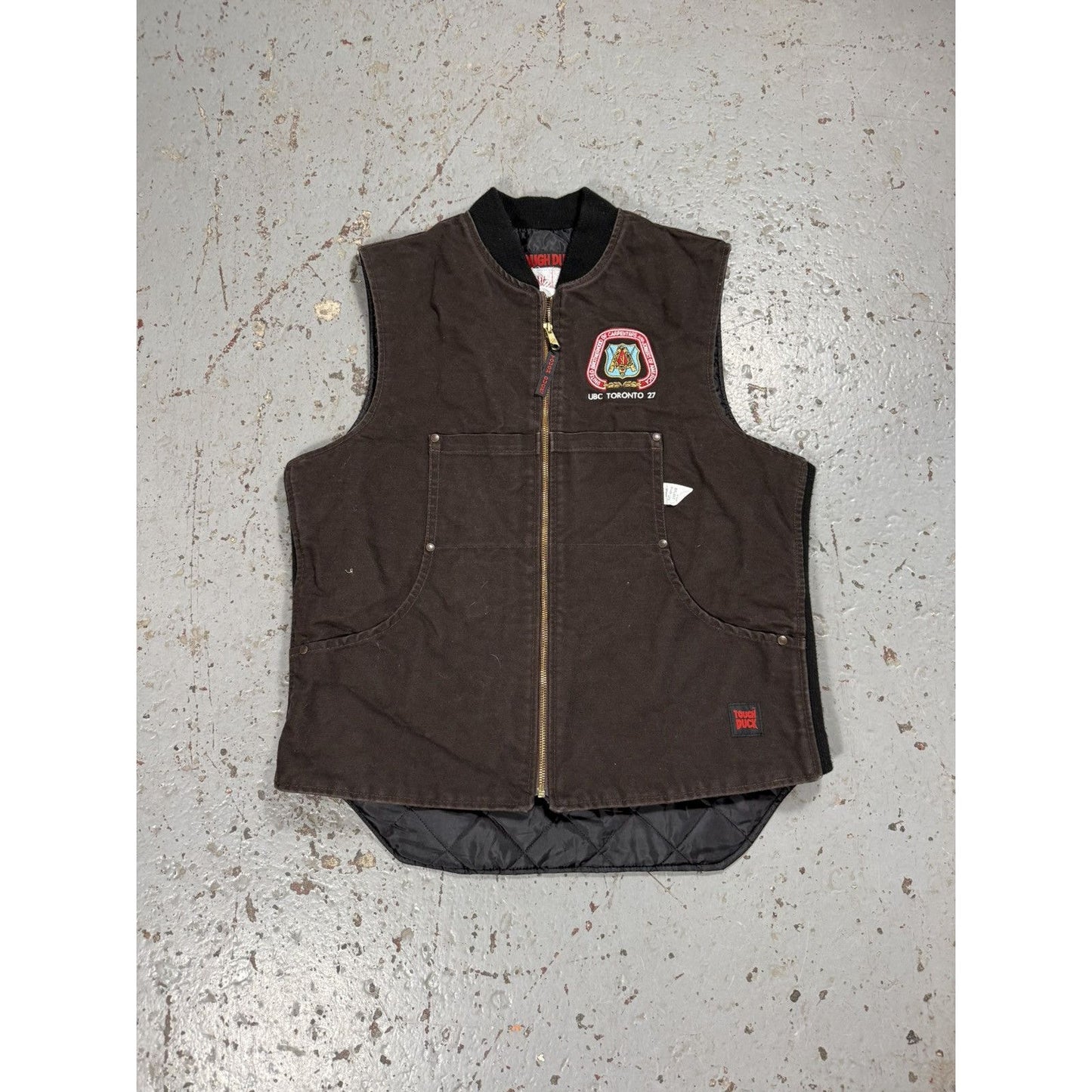 Tough Duck Canada Ubc Carpenters Carhartt Style Vest