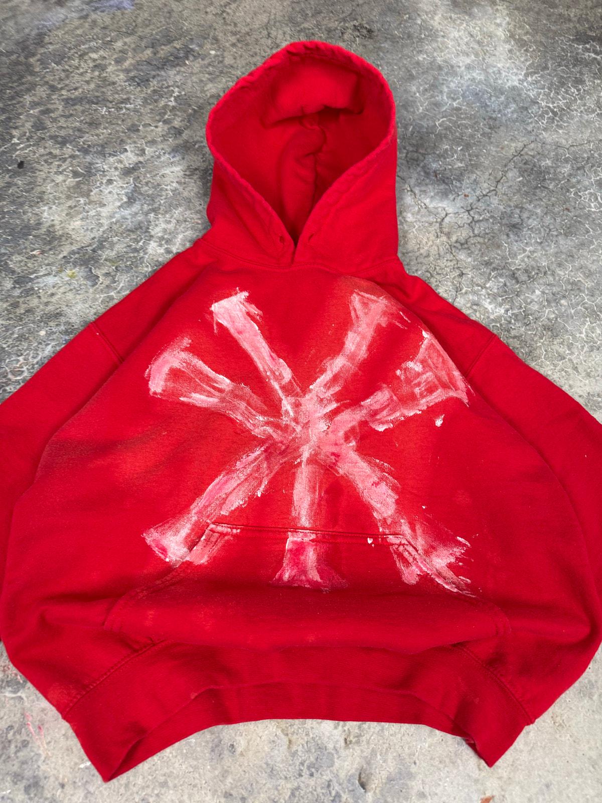 Vintage Yankees Paint Hoodie