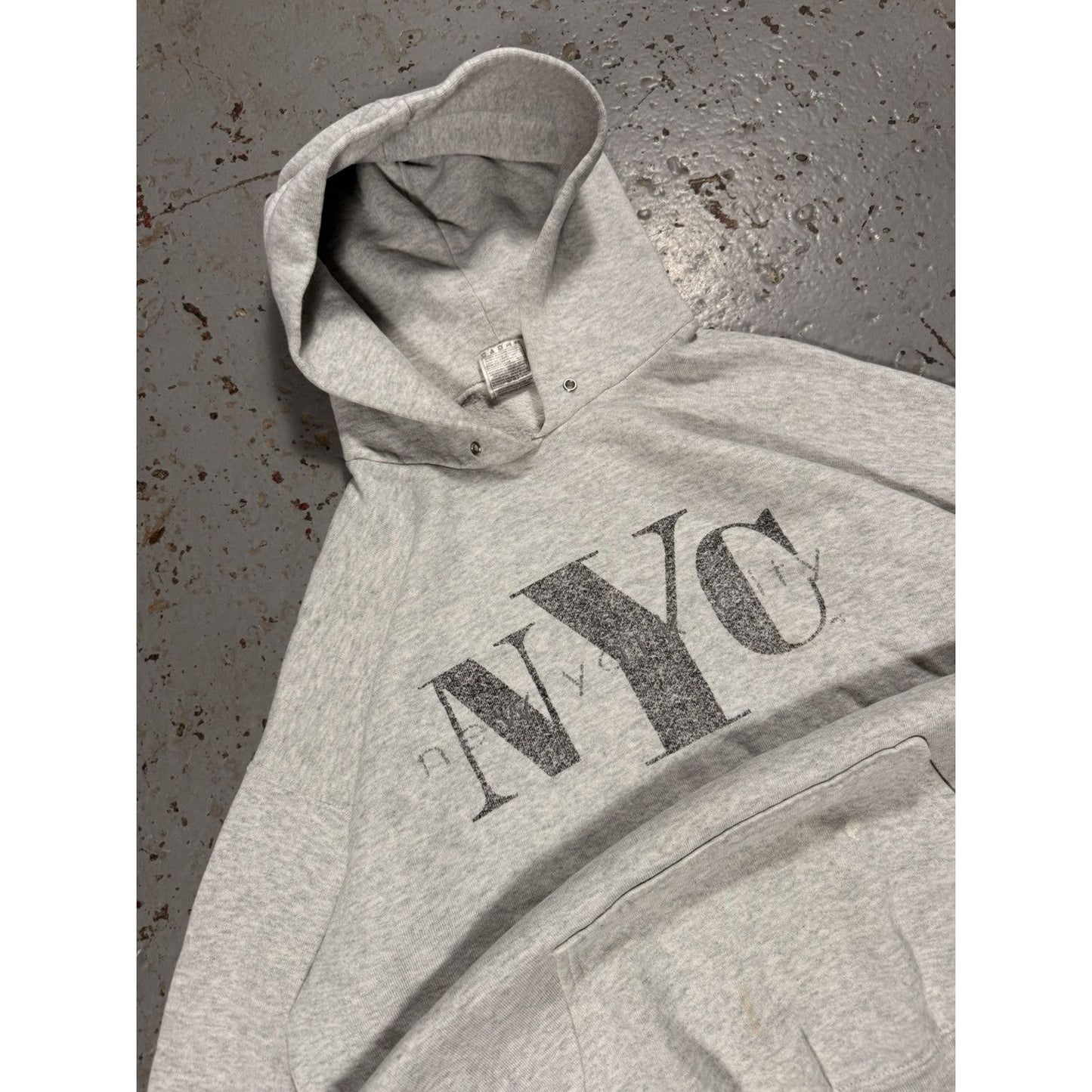 Vintage Faded Distressed NYC classic Hoodie