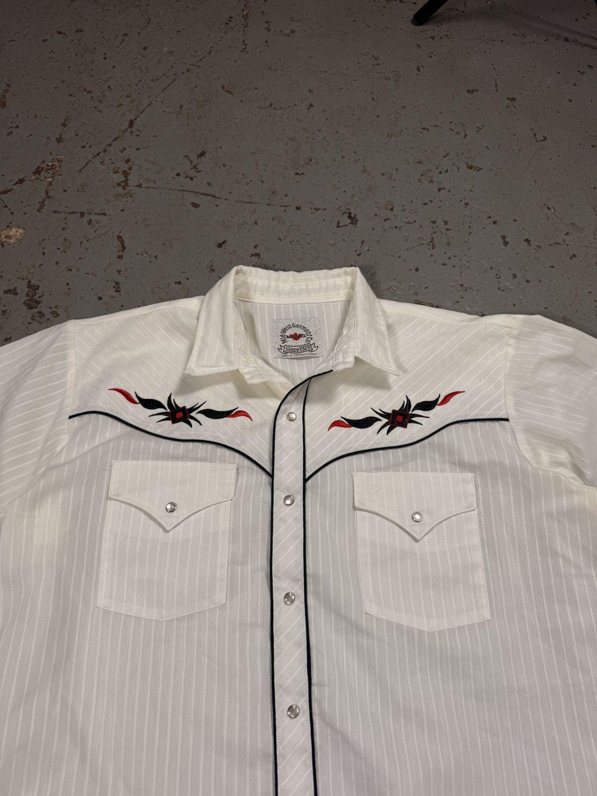 Vintage Western Pinstripe Cowboy Button up Tee