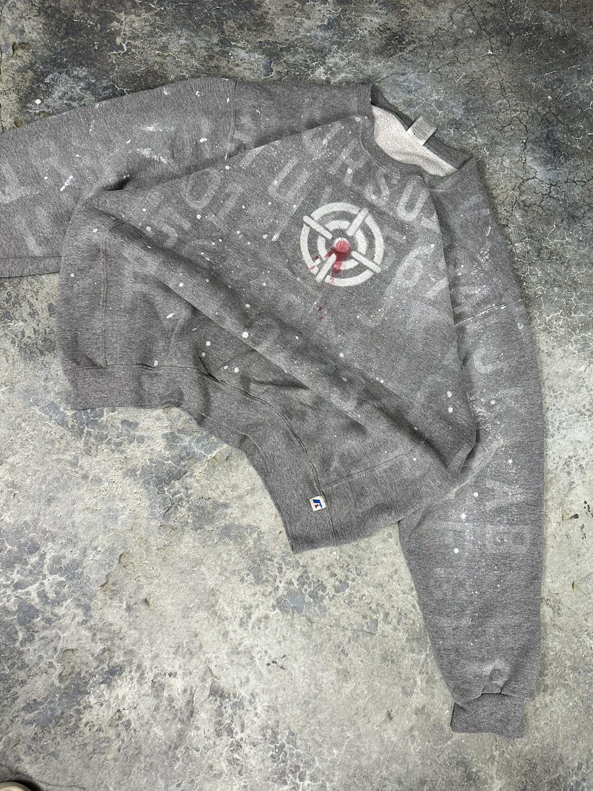 Vintage Custom Russells “BULLSEYE” Crewneck