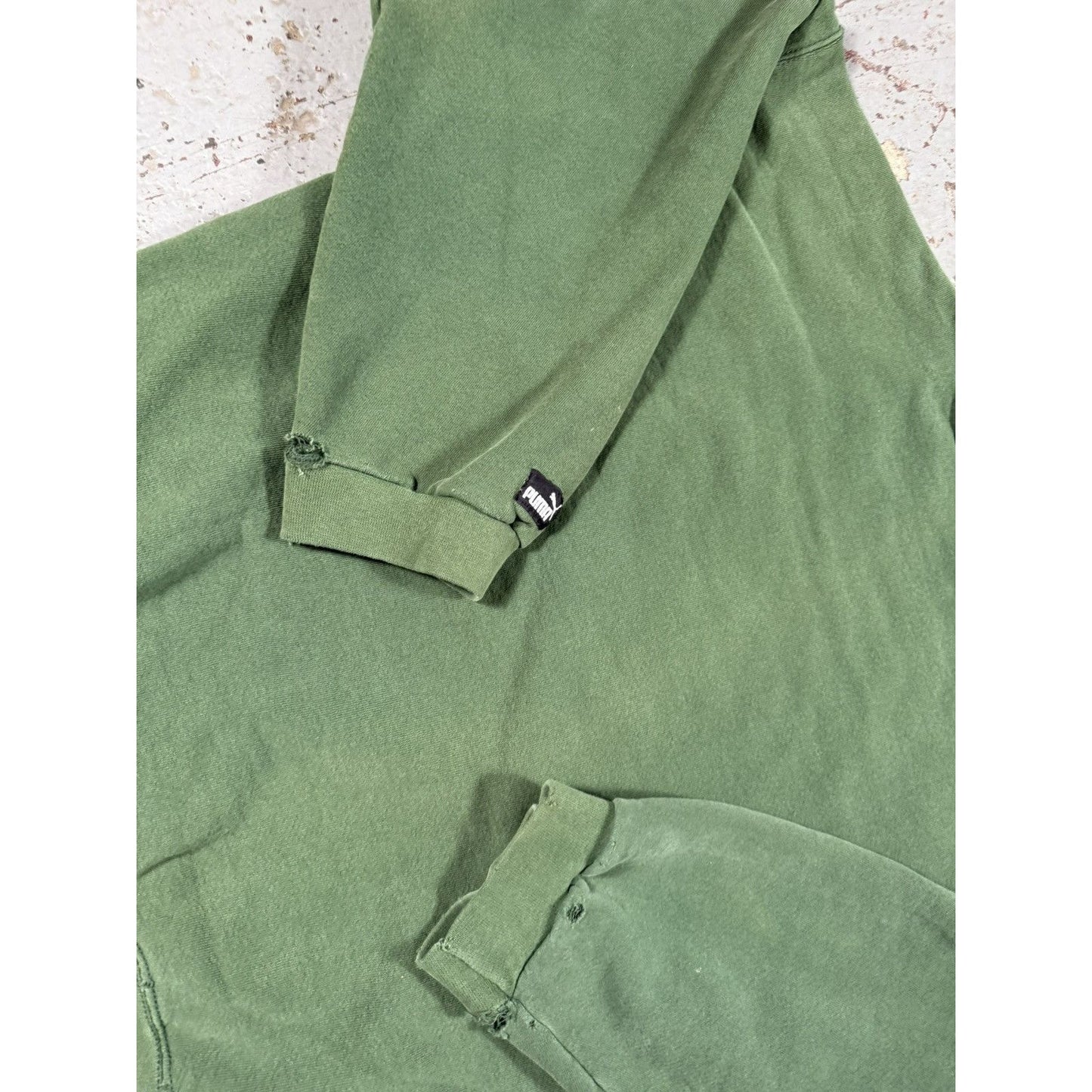 Vintage Thrashed Green Bay Packers Puma Sweater Distressed