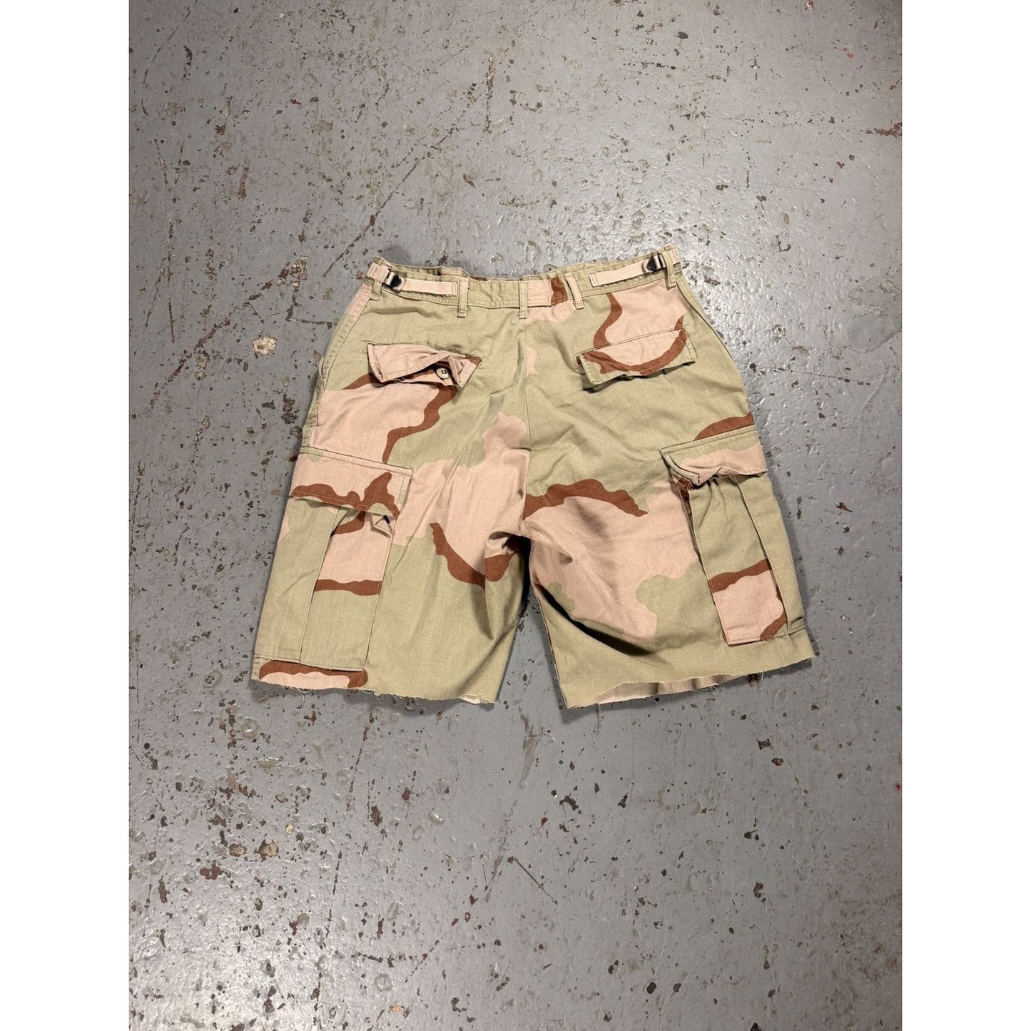 Vintage Camo Cargo Shorts