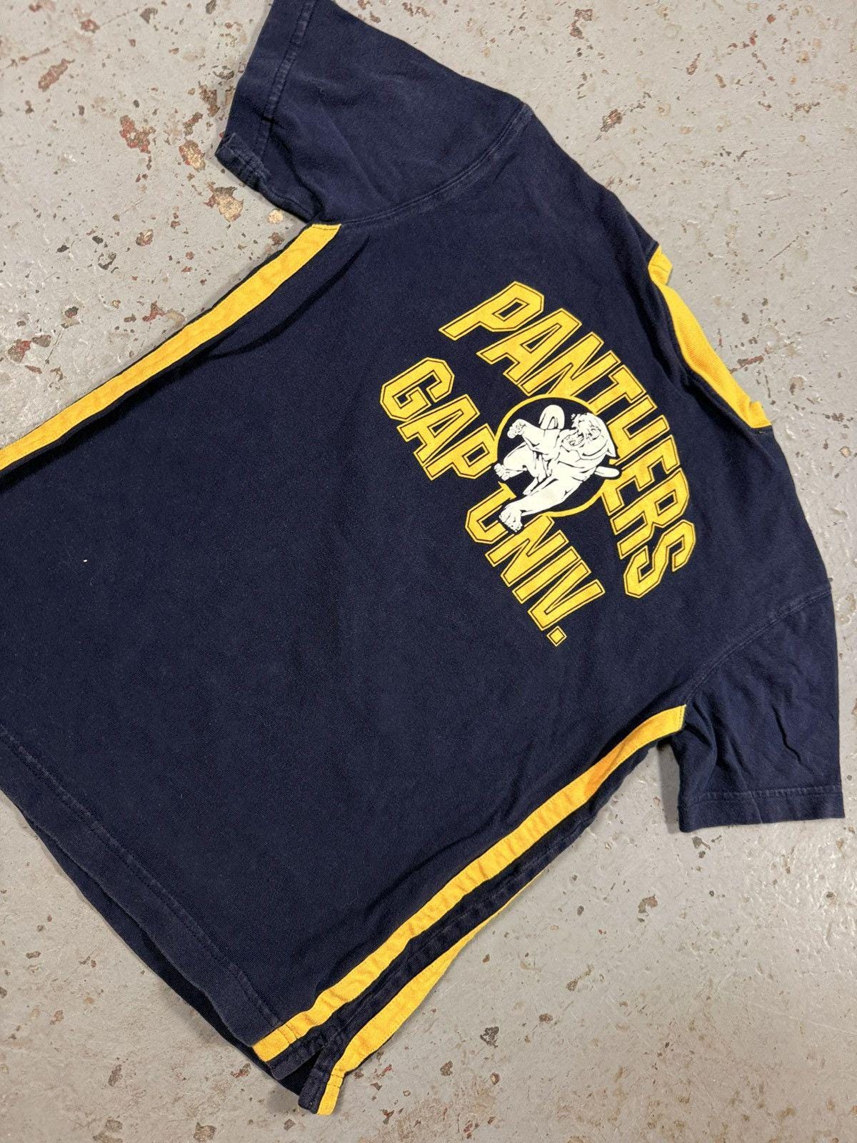 Vintage Panthers Gap Pinstripe Baby Tee / Tight / Cropped