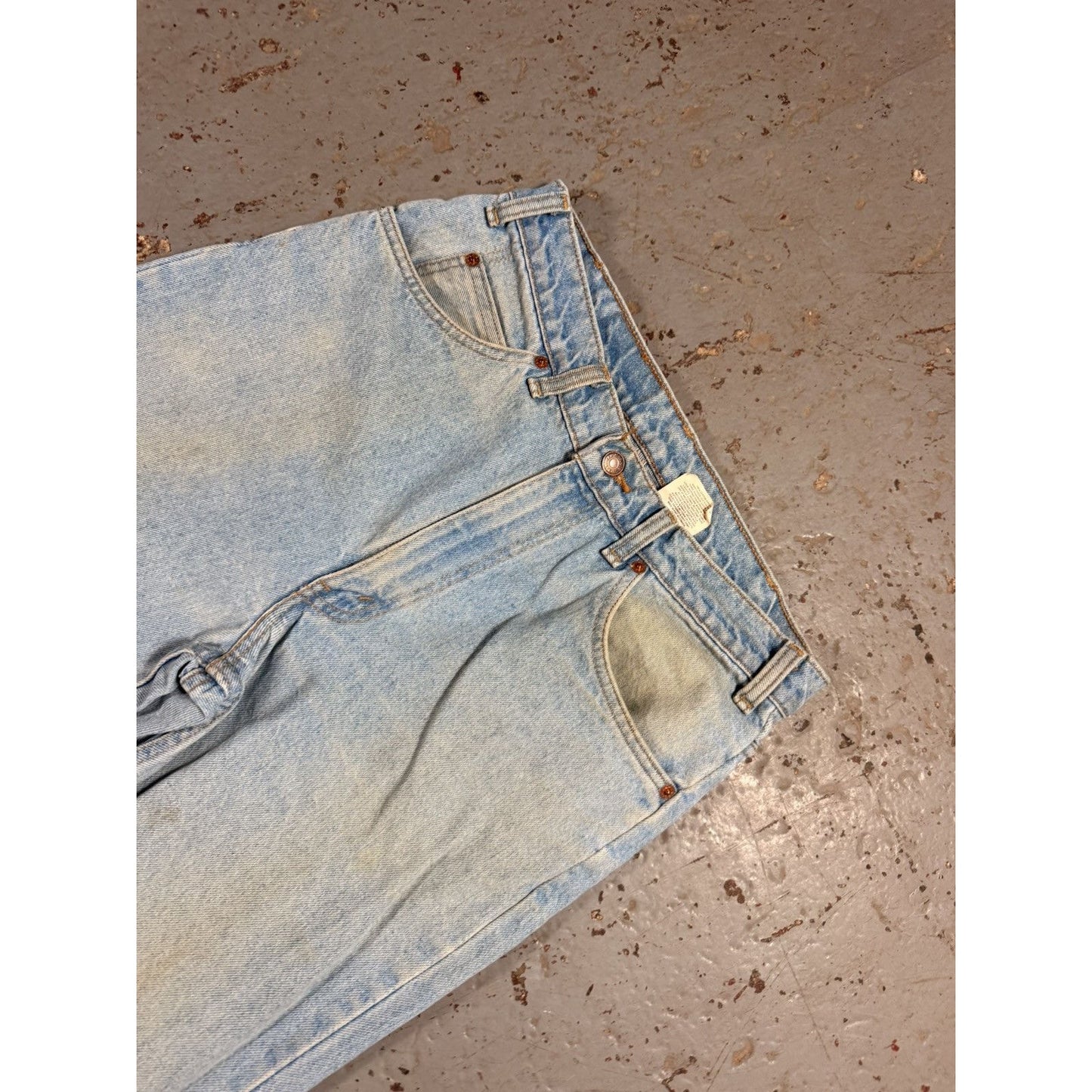 Vintage Orange Tag 619 Levi Denim Jeans
