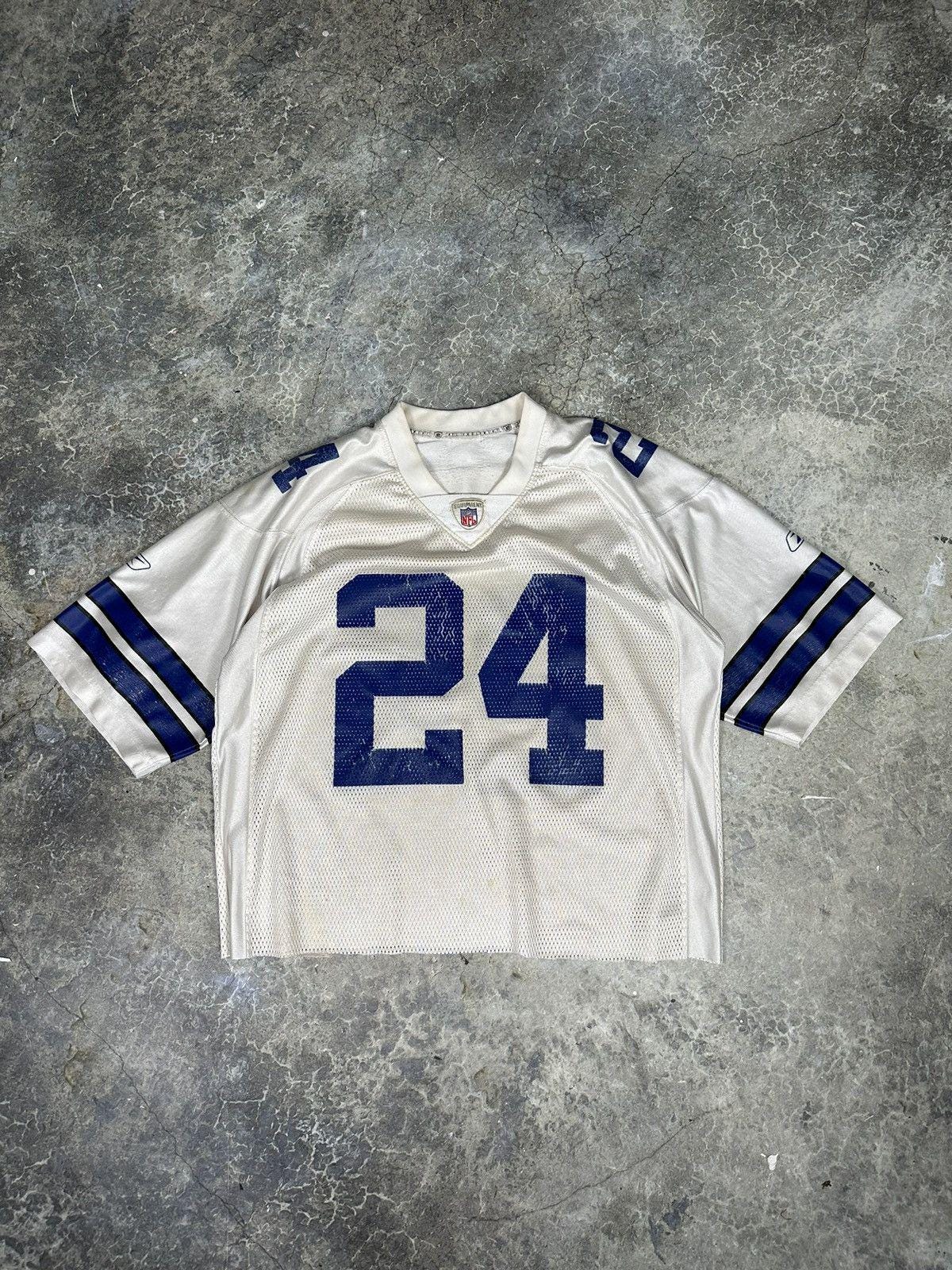 Vintage Distressed Patriots Mesh Jersey