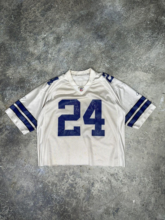 Vintage Distressed Patriots Mesh Jersey