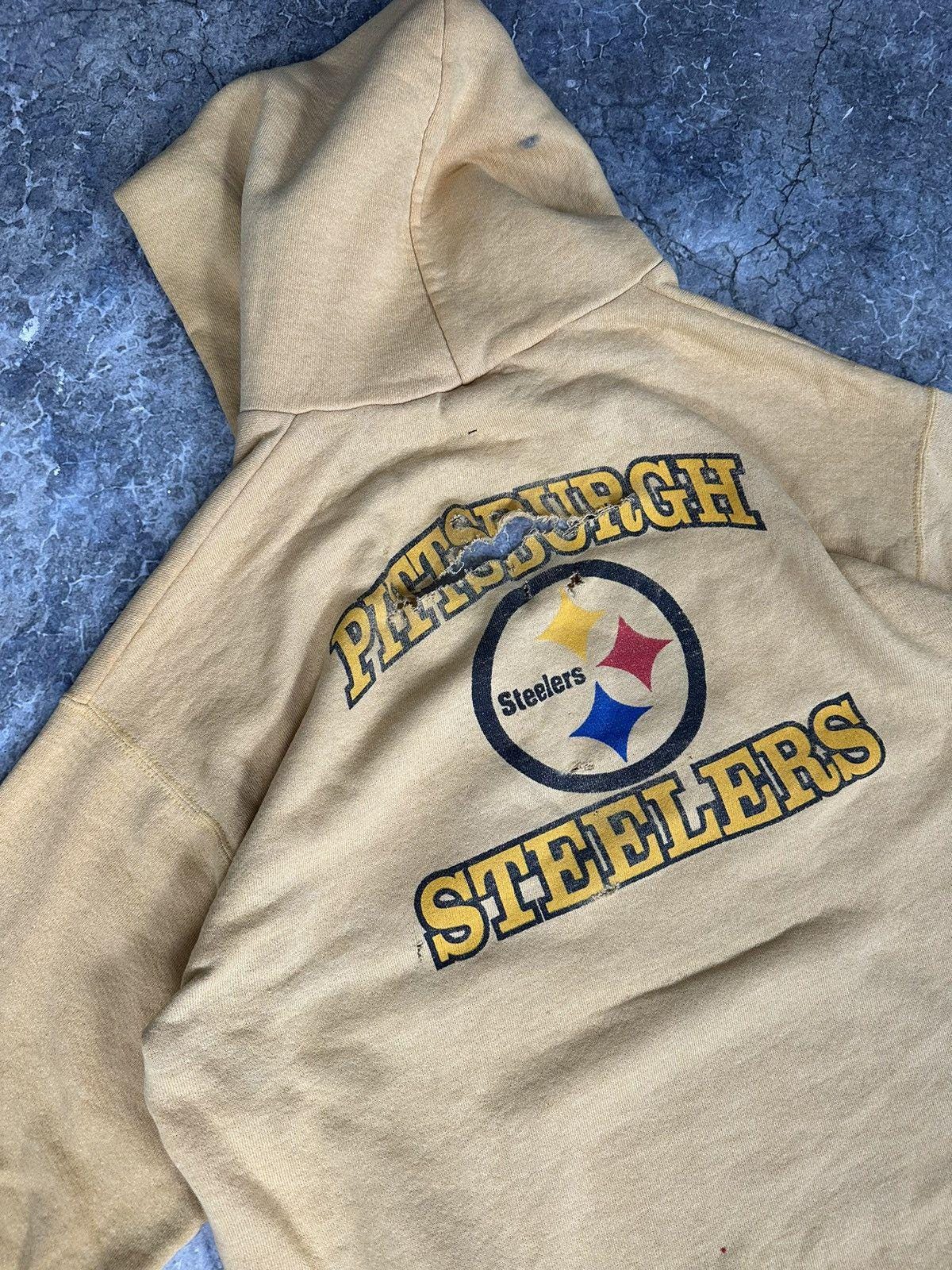 Thrashed and Repaired Pittsburgh Steelers Hoodie