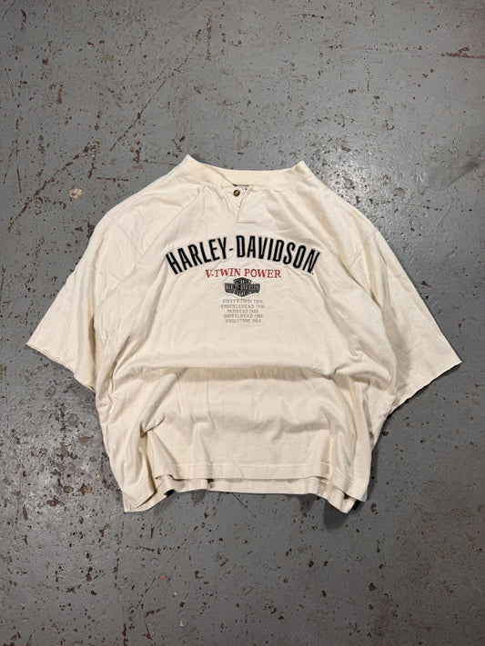 Vintage Distressed Harley Davidson Heavy Tee