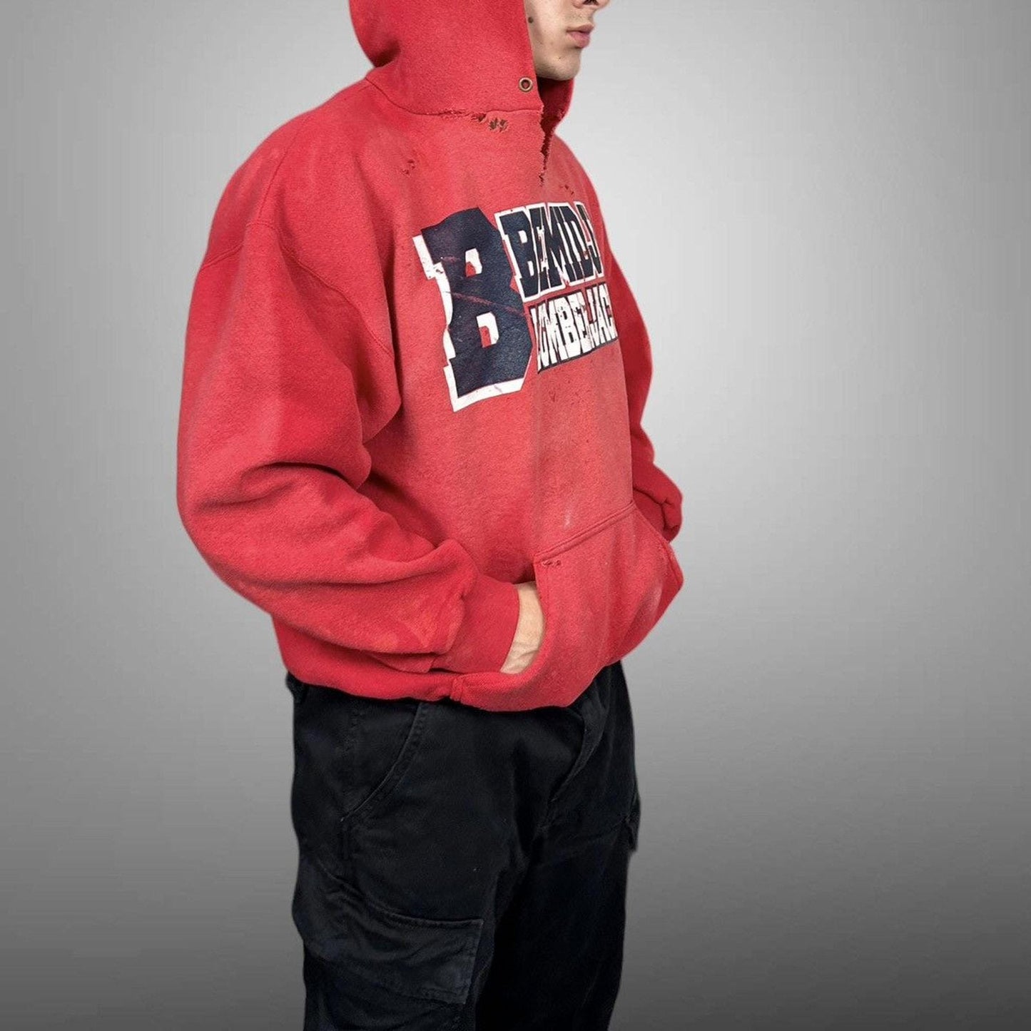 Vintage Thrashed Lumberjacks Hoodie