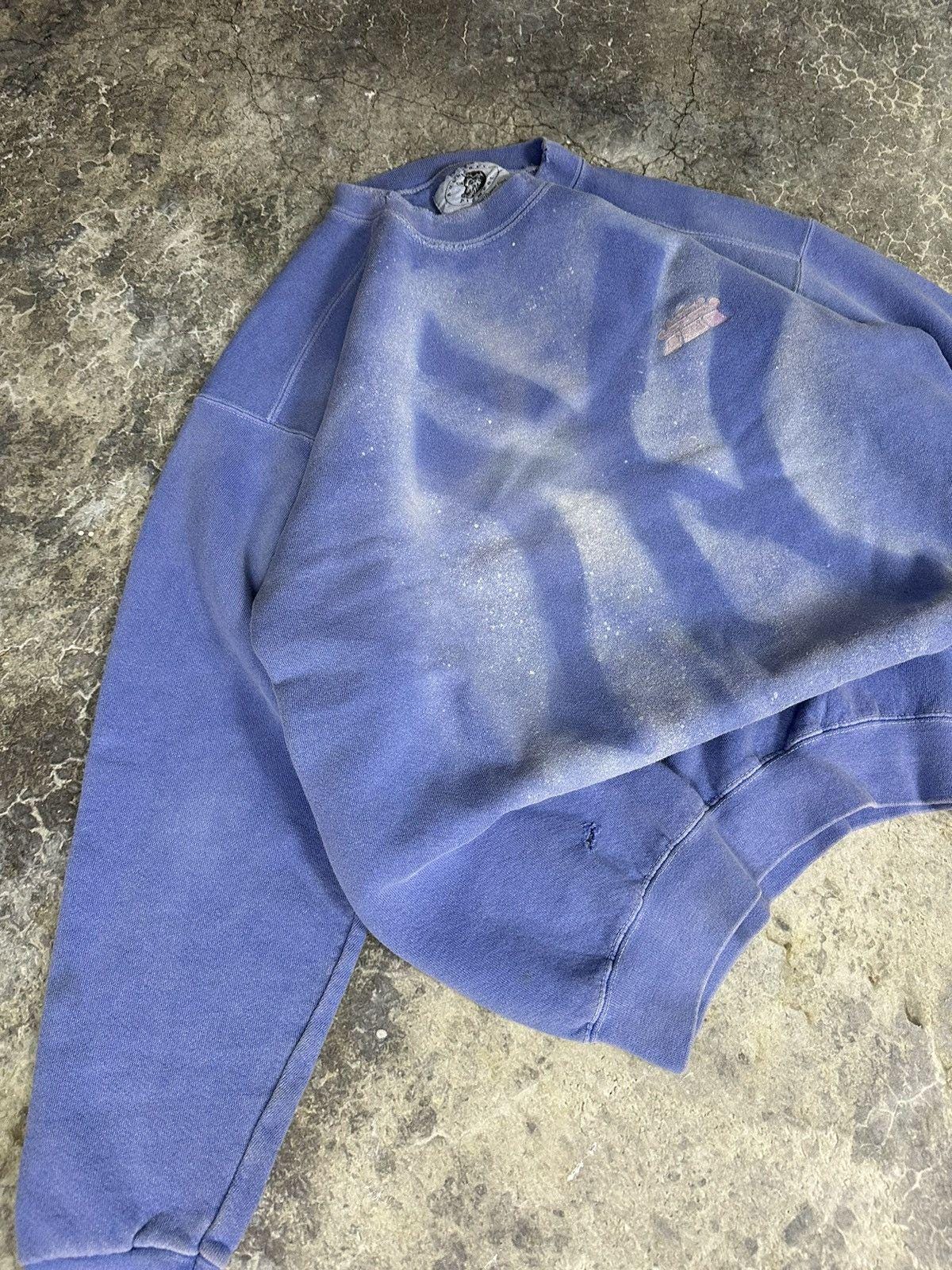 Vintage Paint Logo Yankees Crewneck