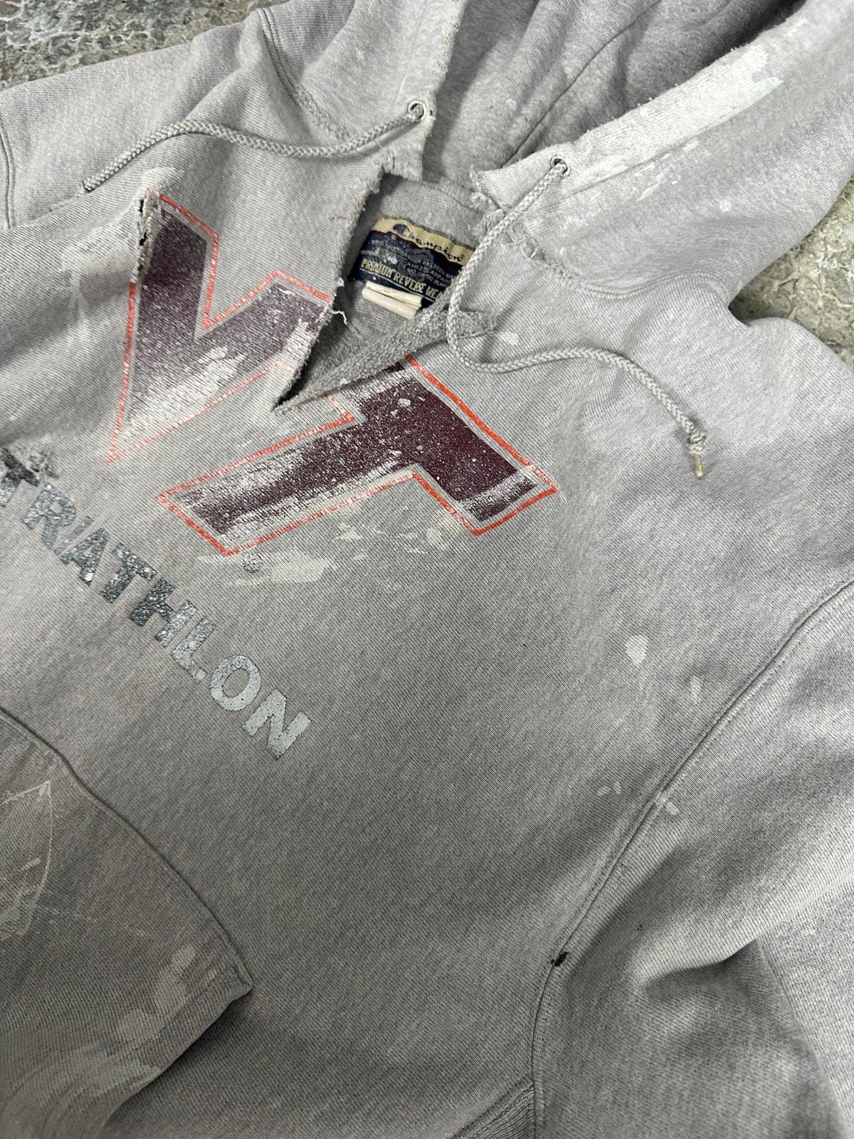 Thrashed Virgina Tech Hoodie