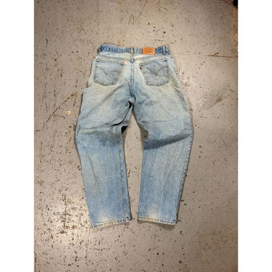 Vintage Orange Tag Straight Levi Denim Jeans