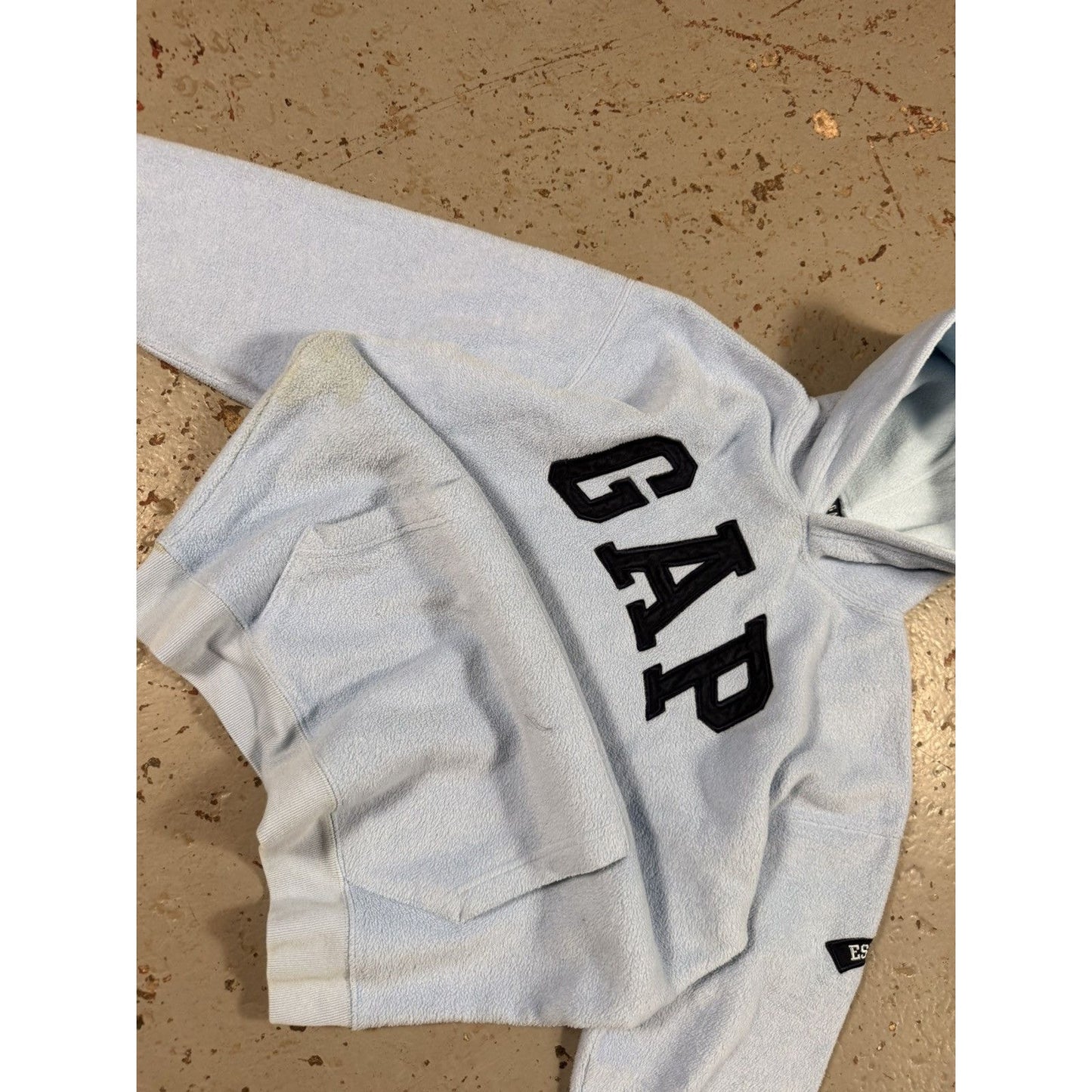 Vintage Baby Blue Gap Fleece