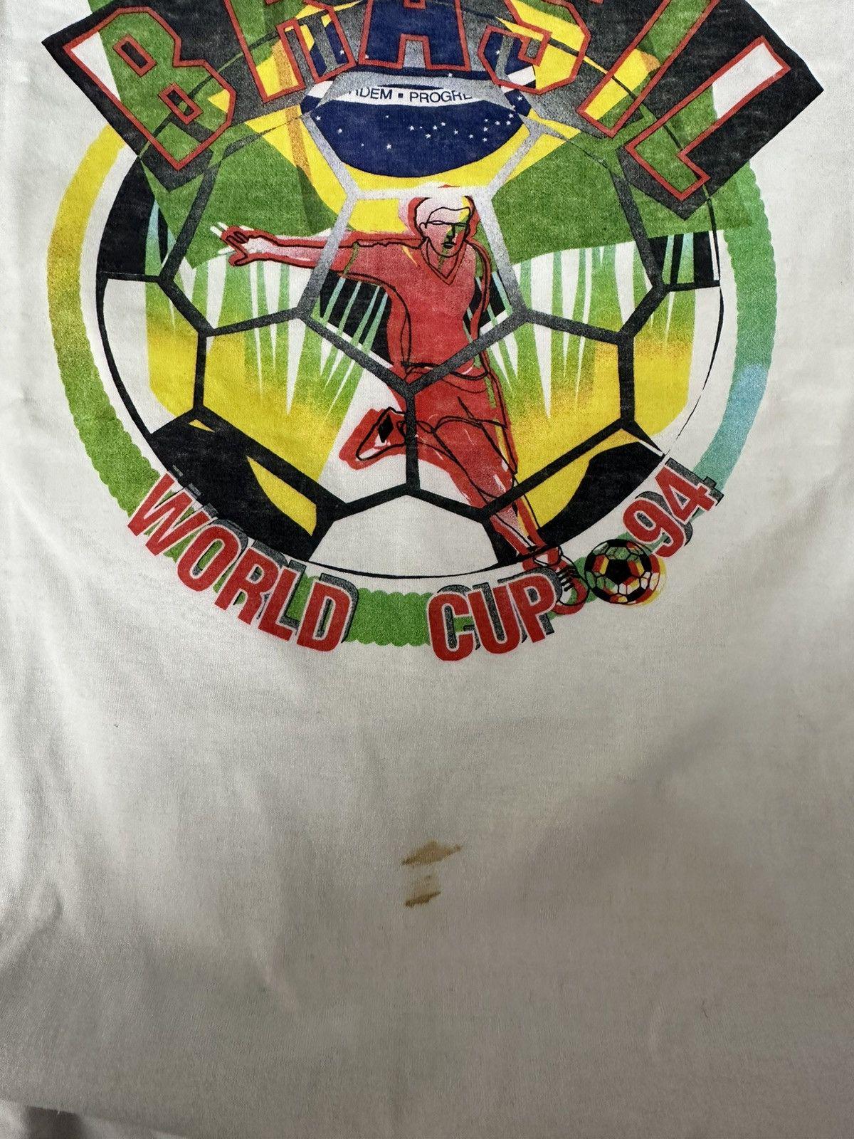 Vintage Brazil futbol Tee worldcup 94