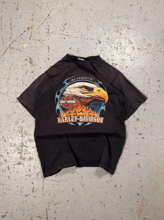 Vintage Harley Davidson Neo Tribal Tee