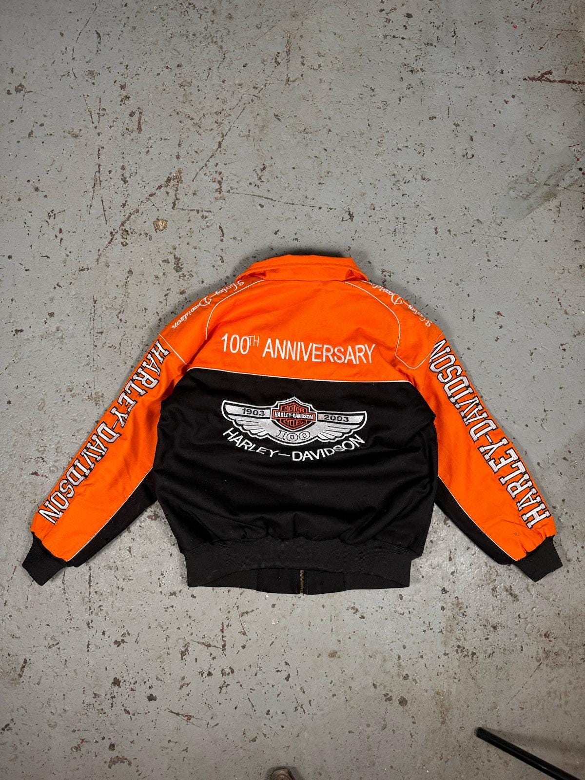 Vintage Harley Davidson NASCAR Jacket