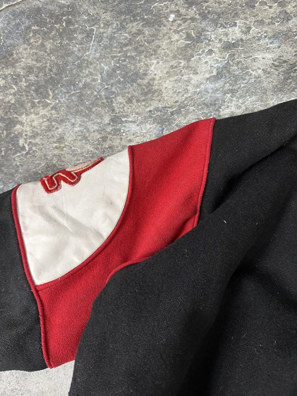 Vintage Chicago Blackhawks varsity jacket
