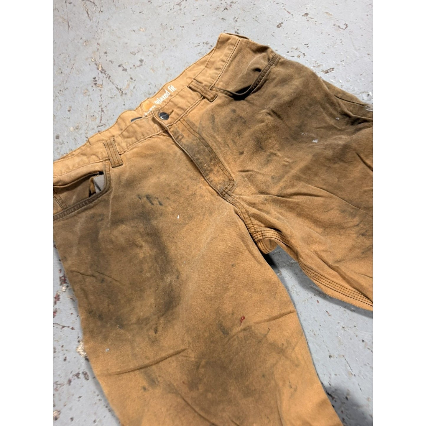 Vintage Perfectly Distressed Road Rash Carpenters