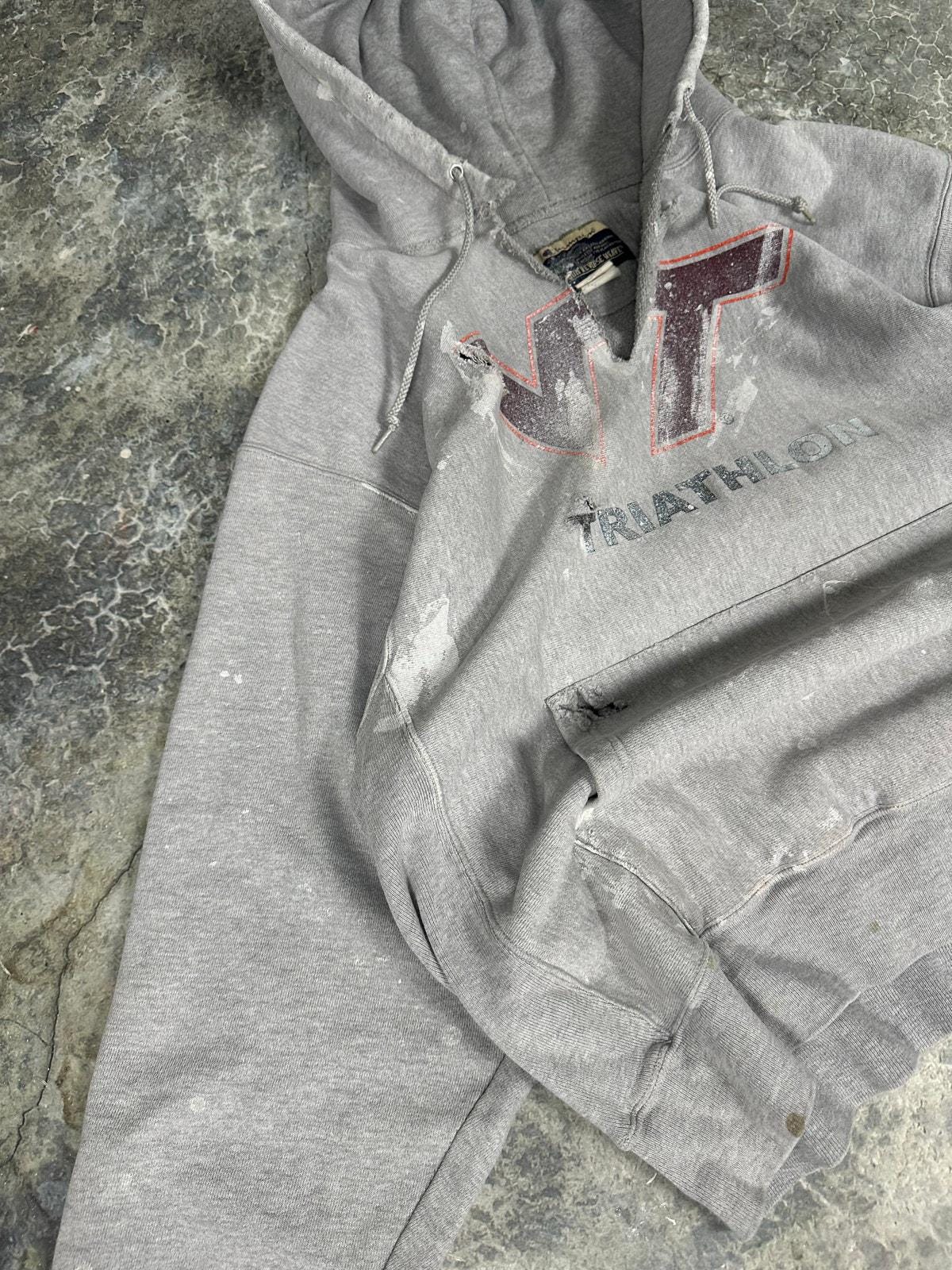 Thrashed Virgina Tech Hoodie