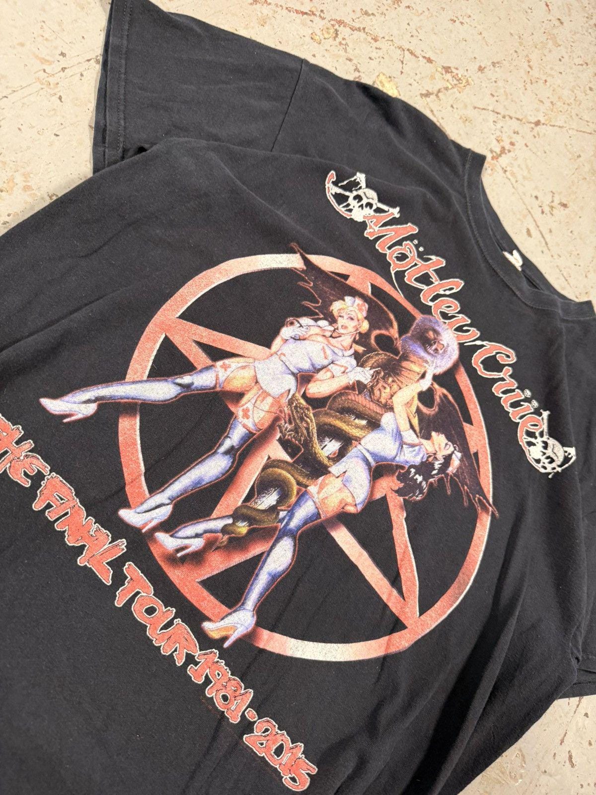 Motley Crew Pentagram Band Tee