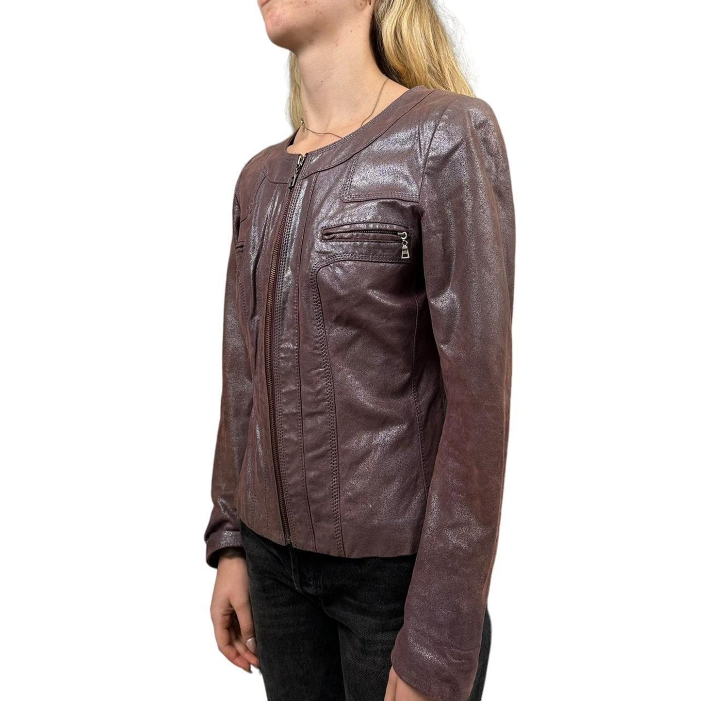 Vintage danier leather jacket length