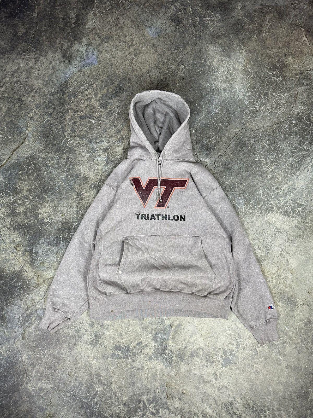 Vintage Thrashed Champion Hoodie