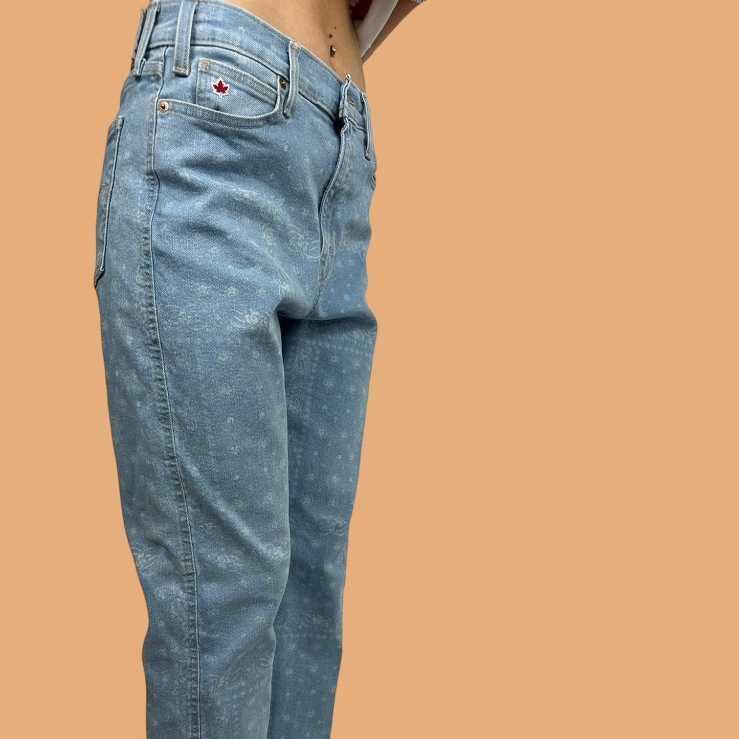 Levis paisley pants pants