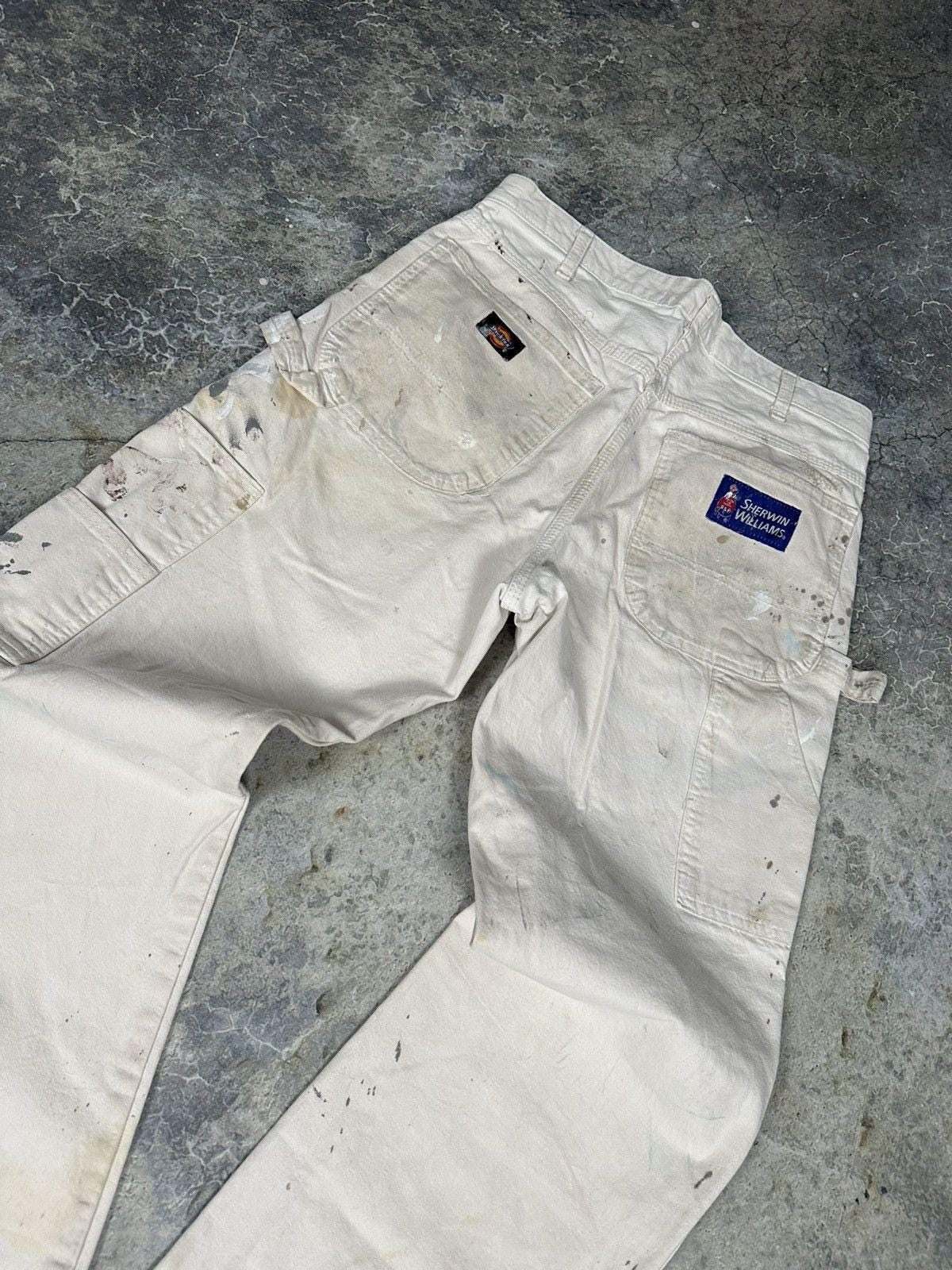 Vintage Distressed and Painted Dickies Carpenter