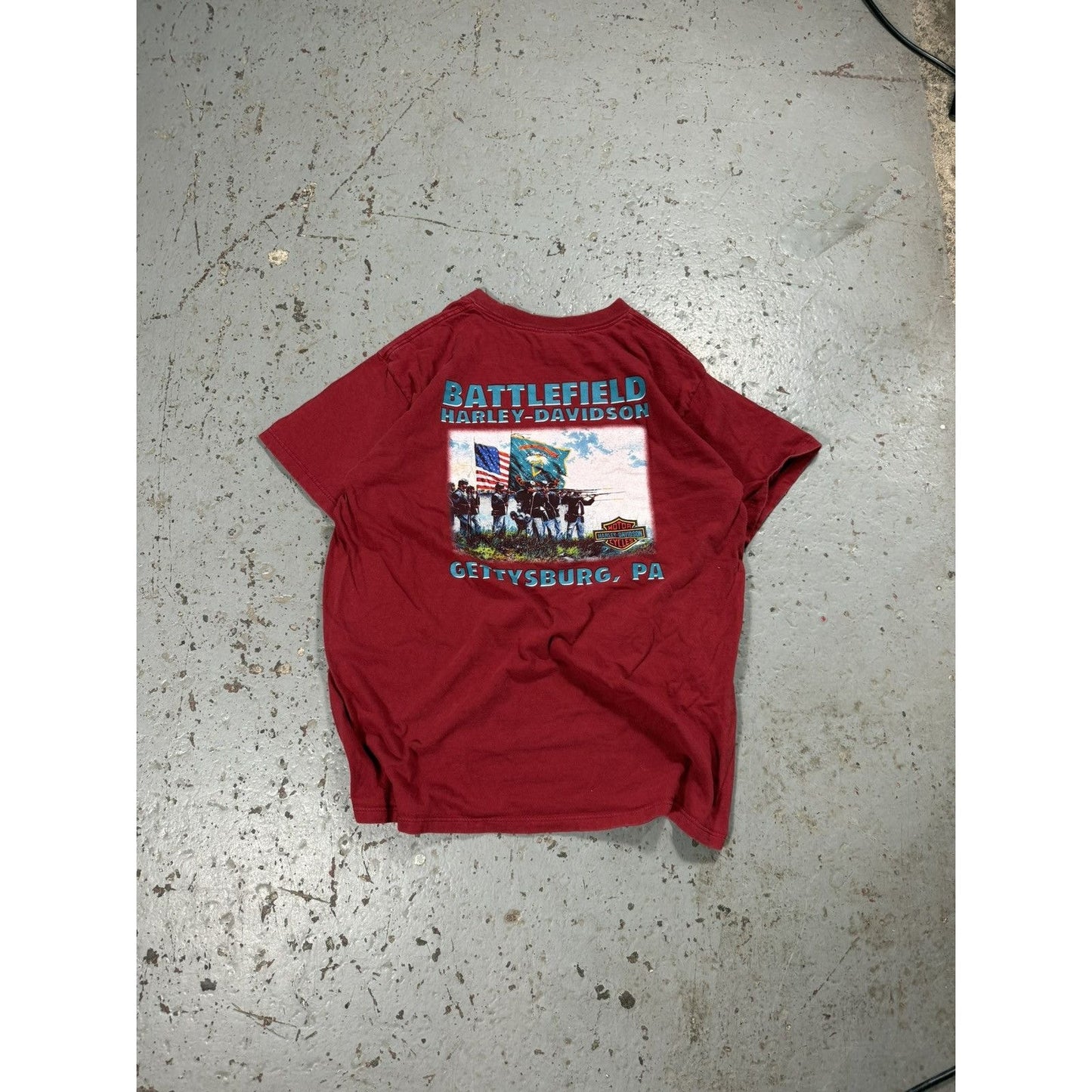 Vintage Harley Davidson Rifle Tee