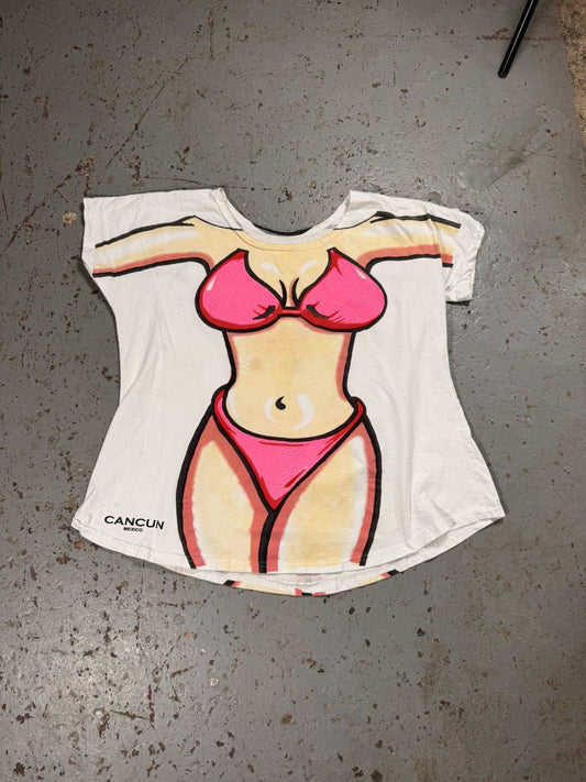 Vintage Cancun Bikini Spray Tee