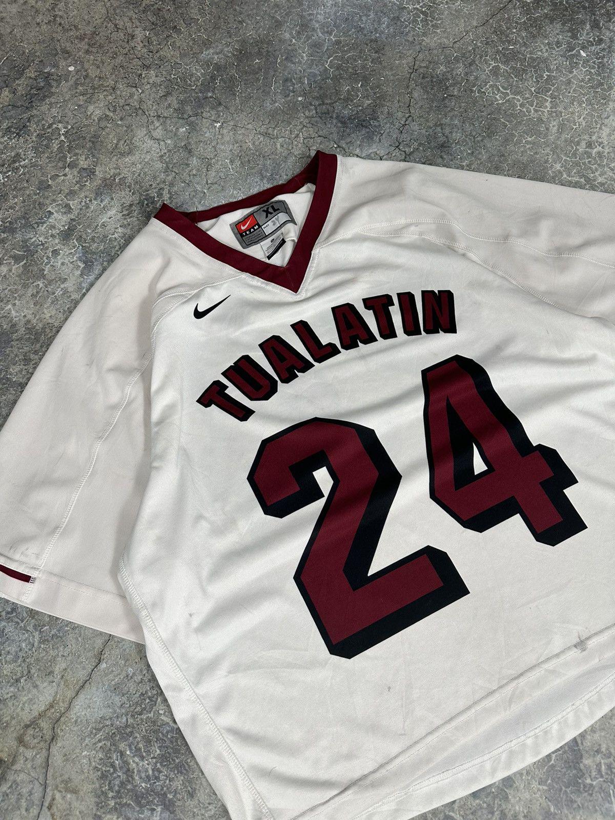 Vintage Distressed Cropped Nike Football Jersey