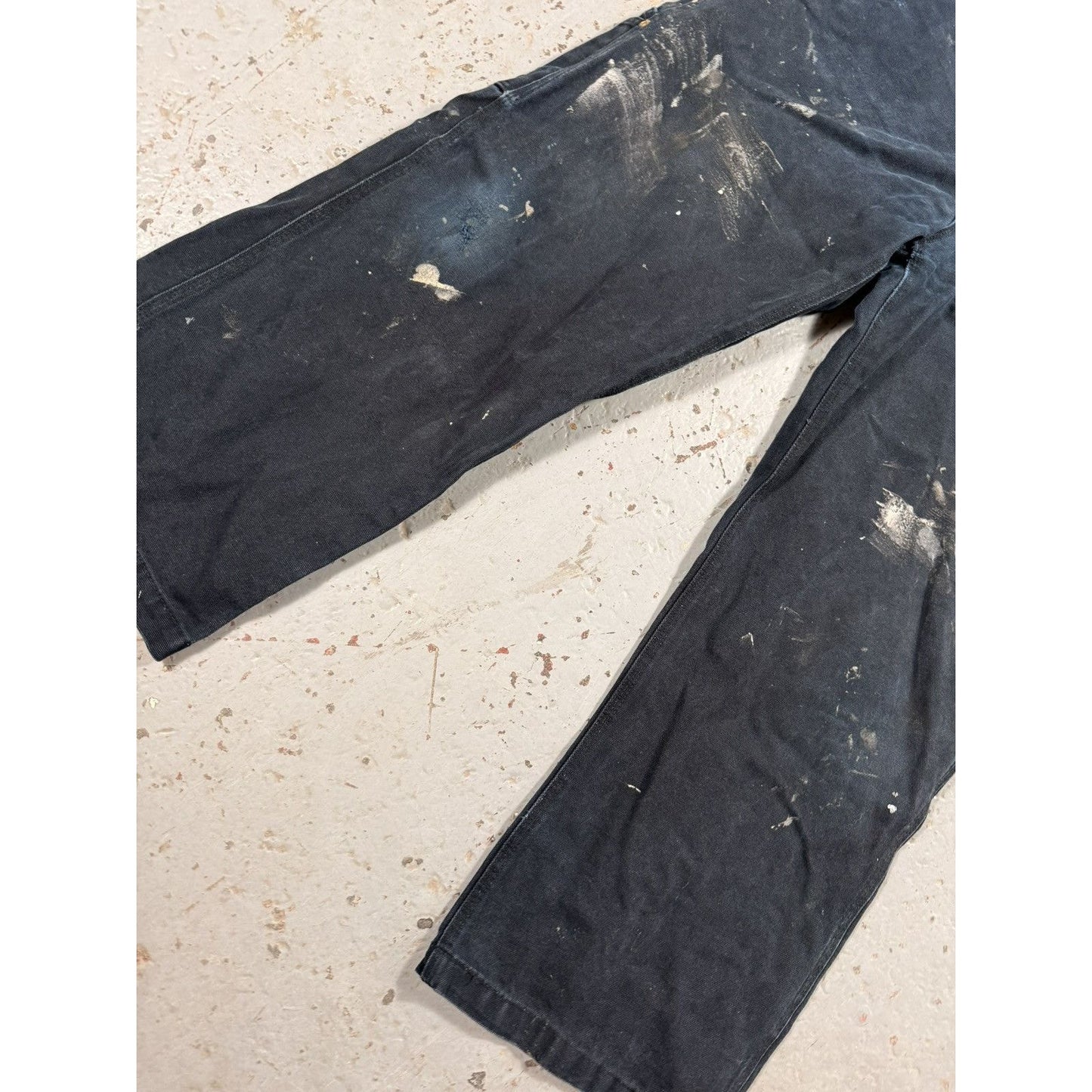 Vintage Dickies Black Denim Painter Overalls