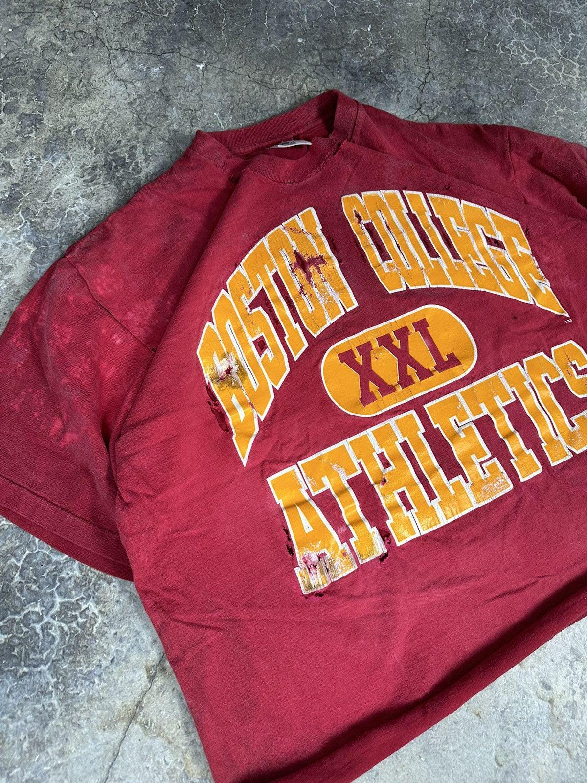 Vintage Thrashed Boston Athletics Tee