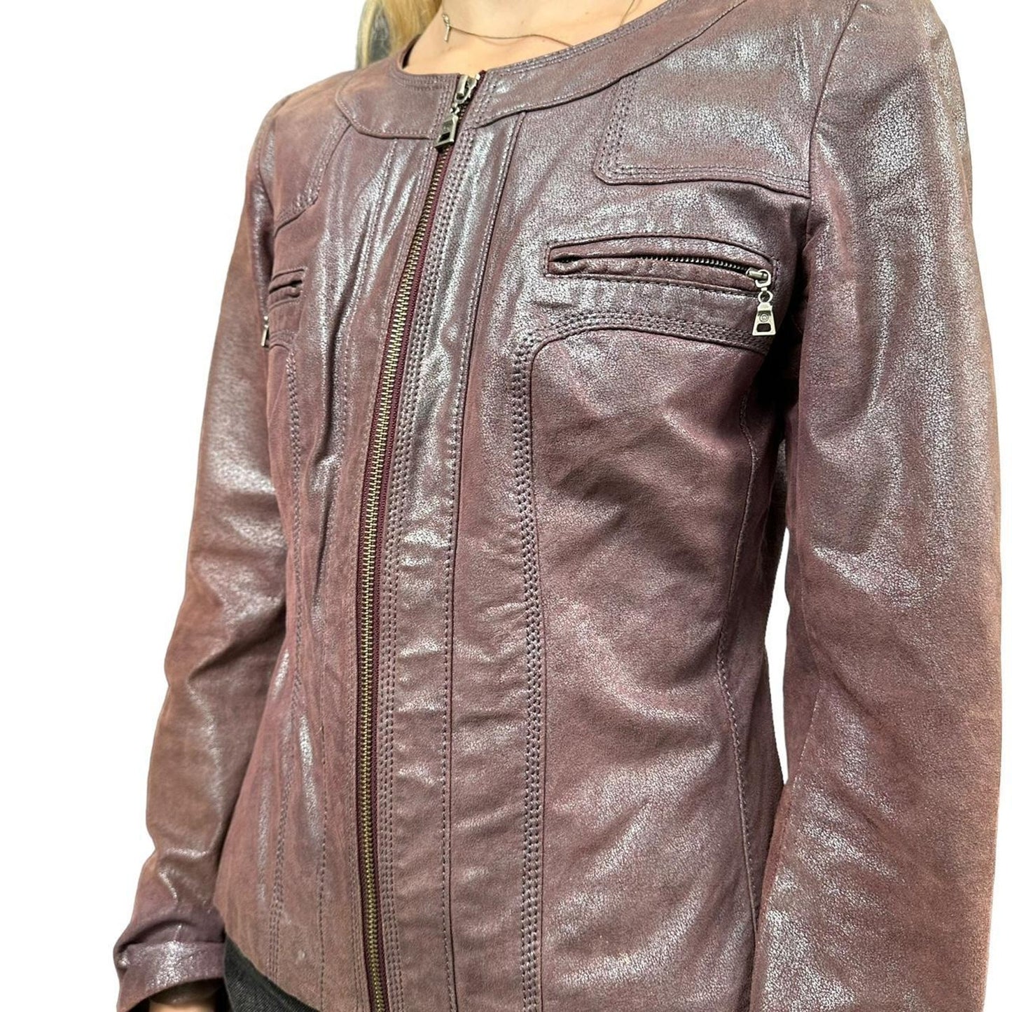 Vintage danier leather jacket length