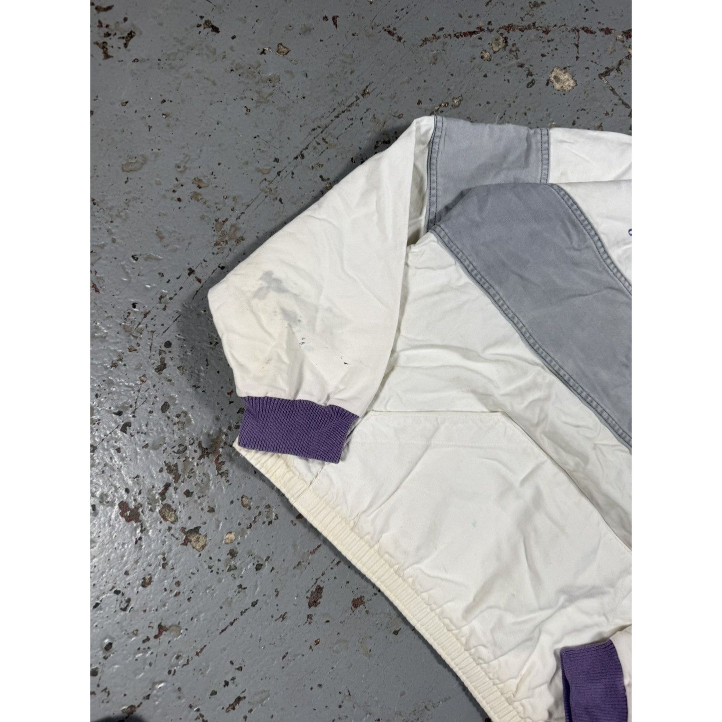 Vintage Basketball Pullover Jacket Quarterzip