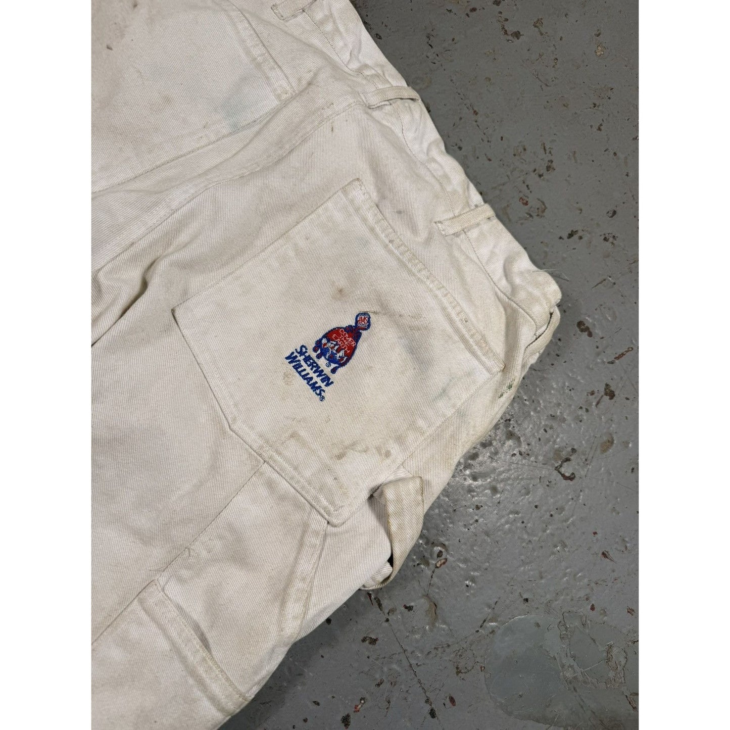 Vintage Sherwin Williams Painter Splattered