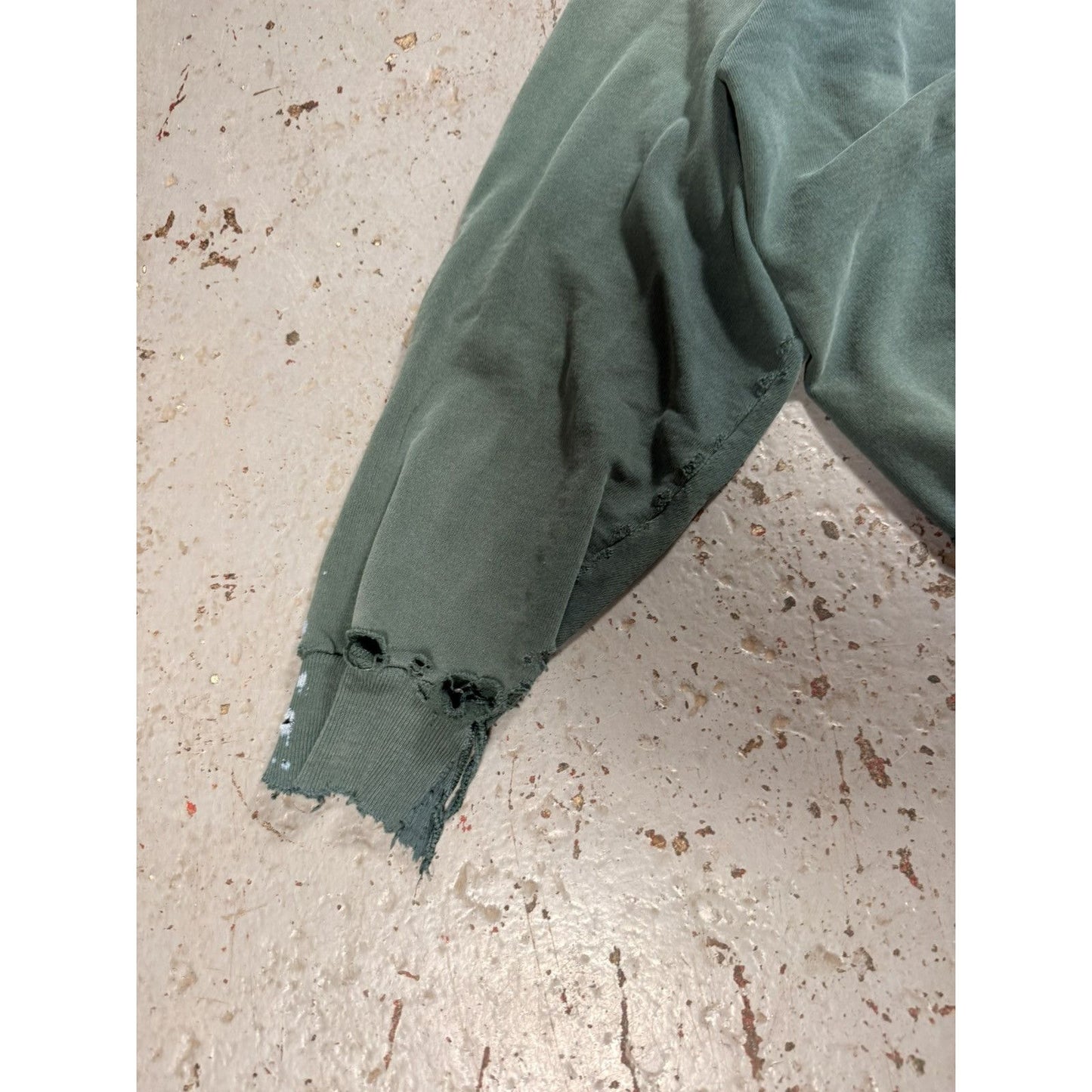 Insane Faded Distressed Champion Crewneck